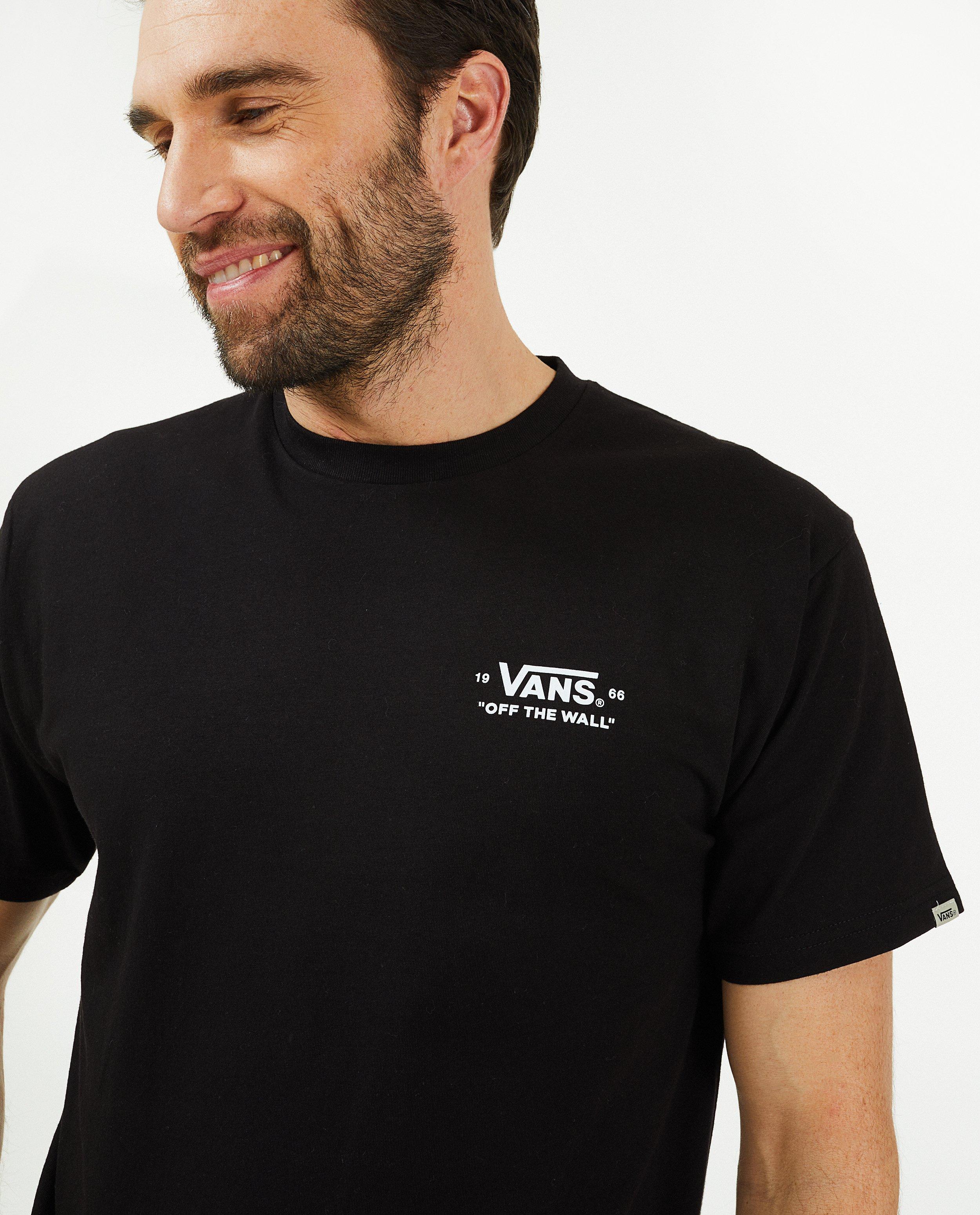 T-shirts - T-shirt noir à imprimé Vans