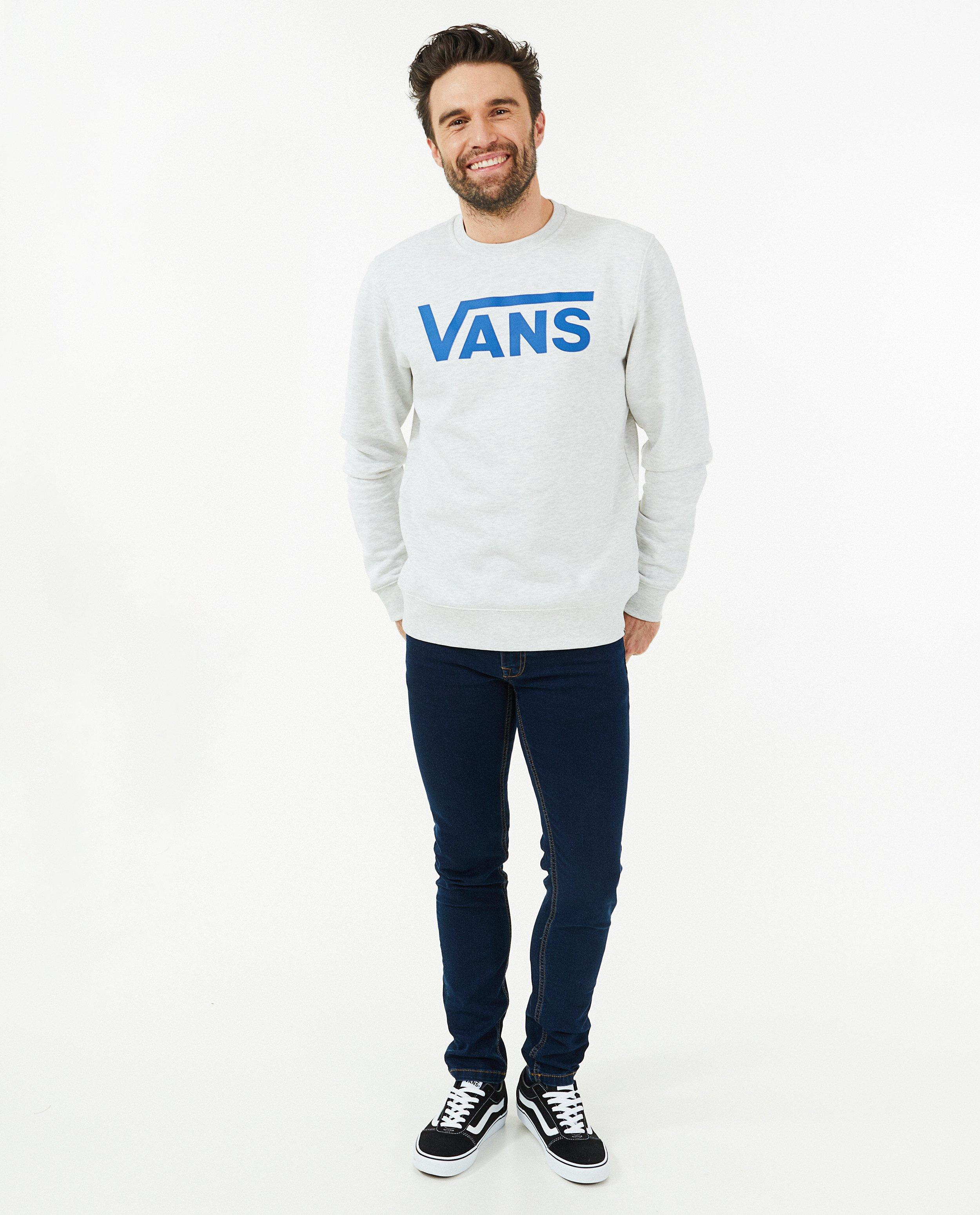 Lichtgrijze sweater Vans Vans | JBC België