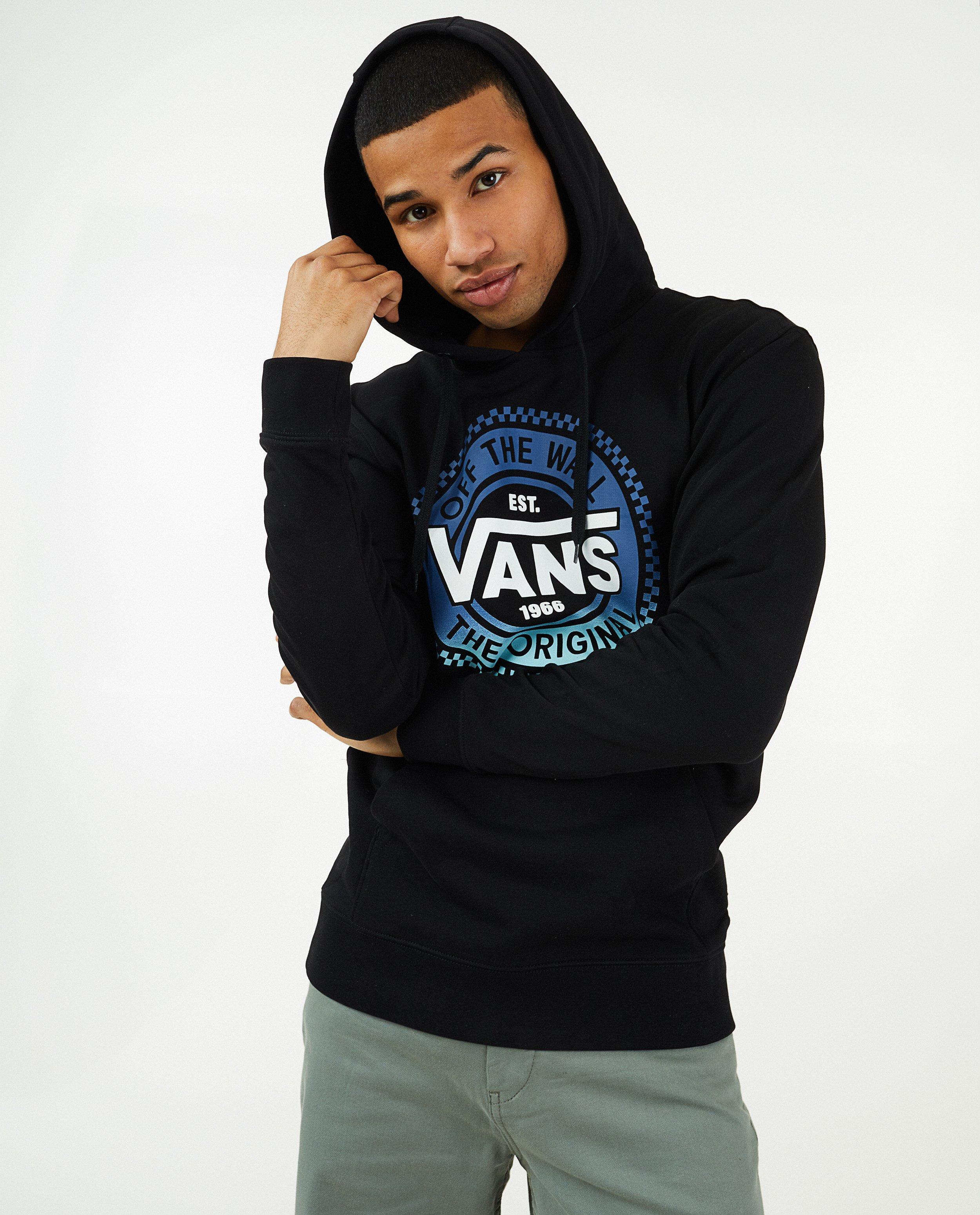 Sweaters - Zwarte sweater met print Vans