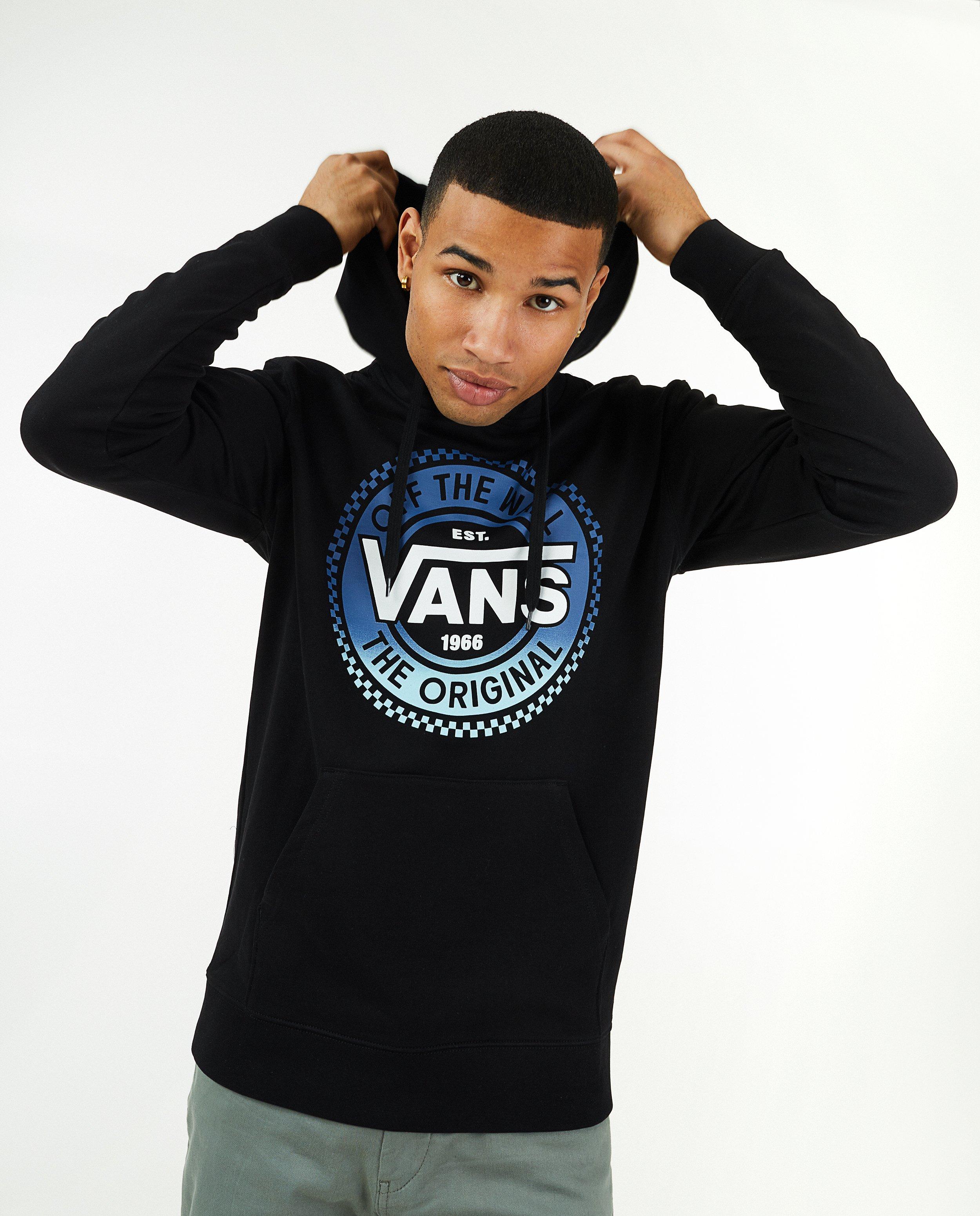 Sweaters - Zwarte sweater met print Vans
