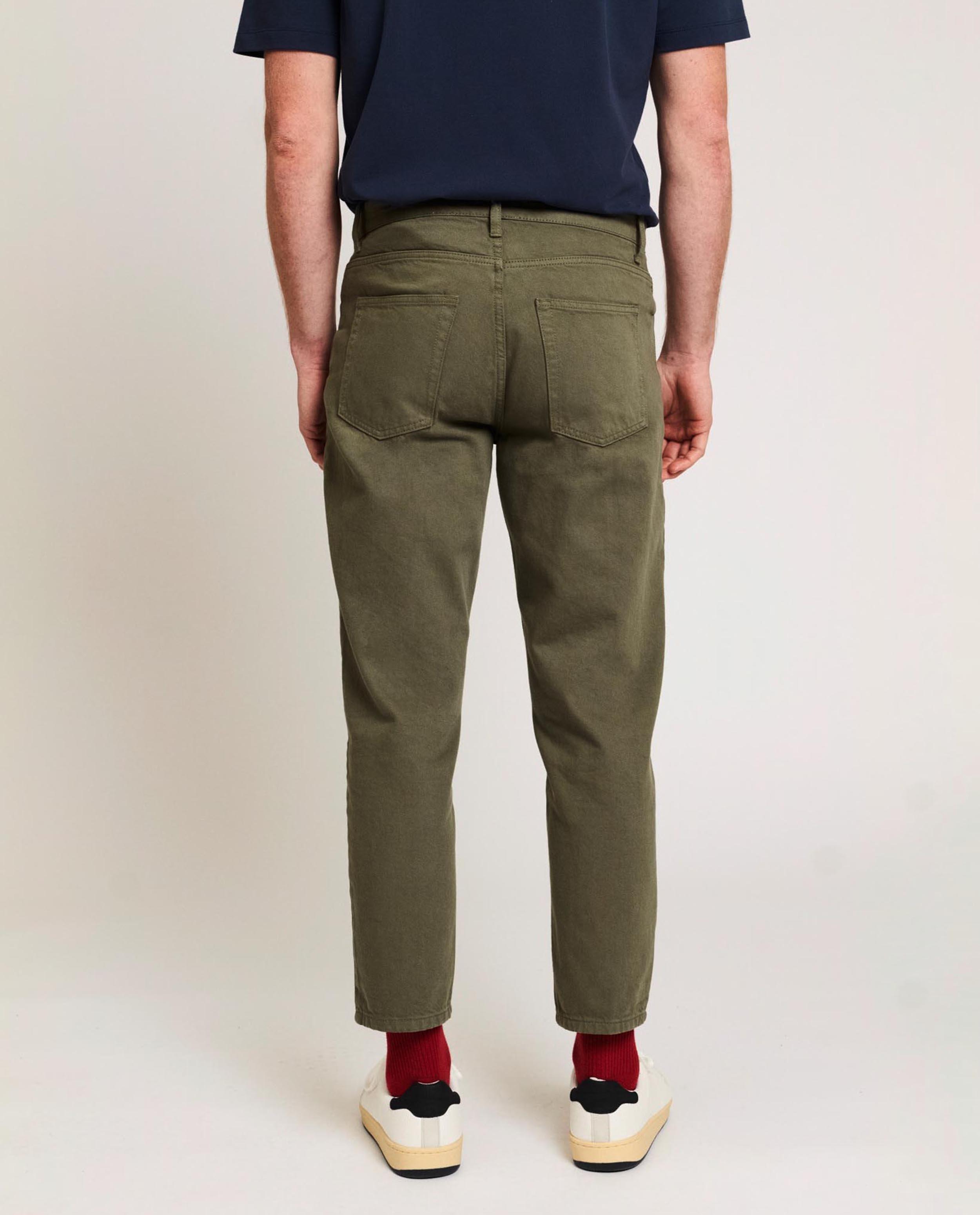 Broeken - Kakigroene jeans CKS