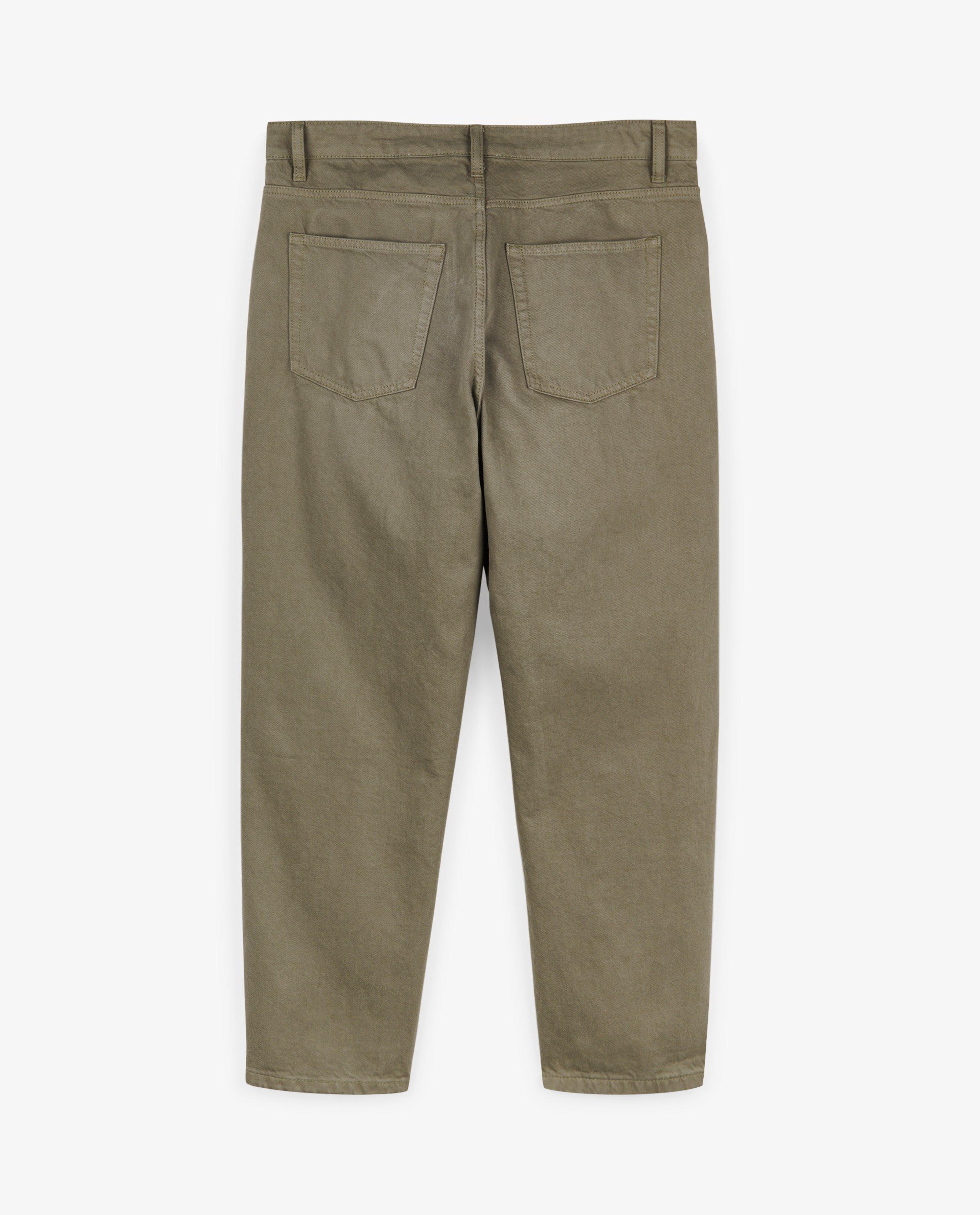 Broeken - Kakigroene jeans CKS
