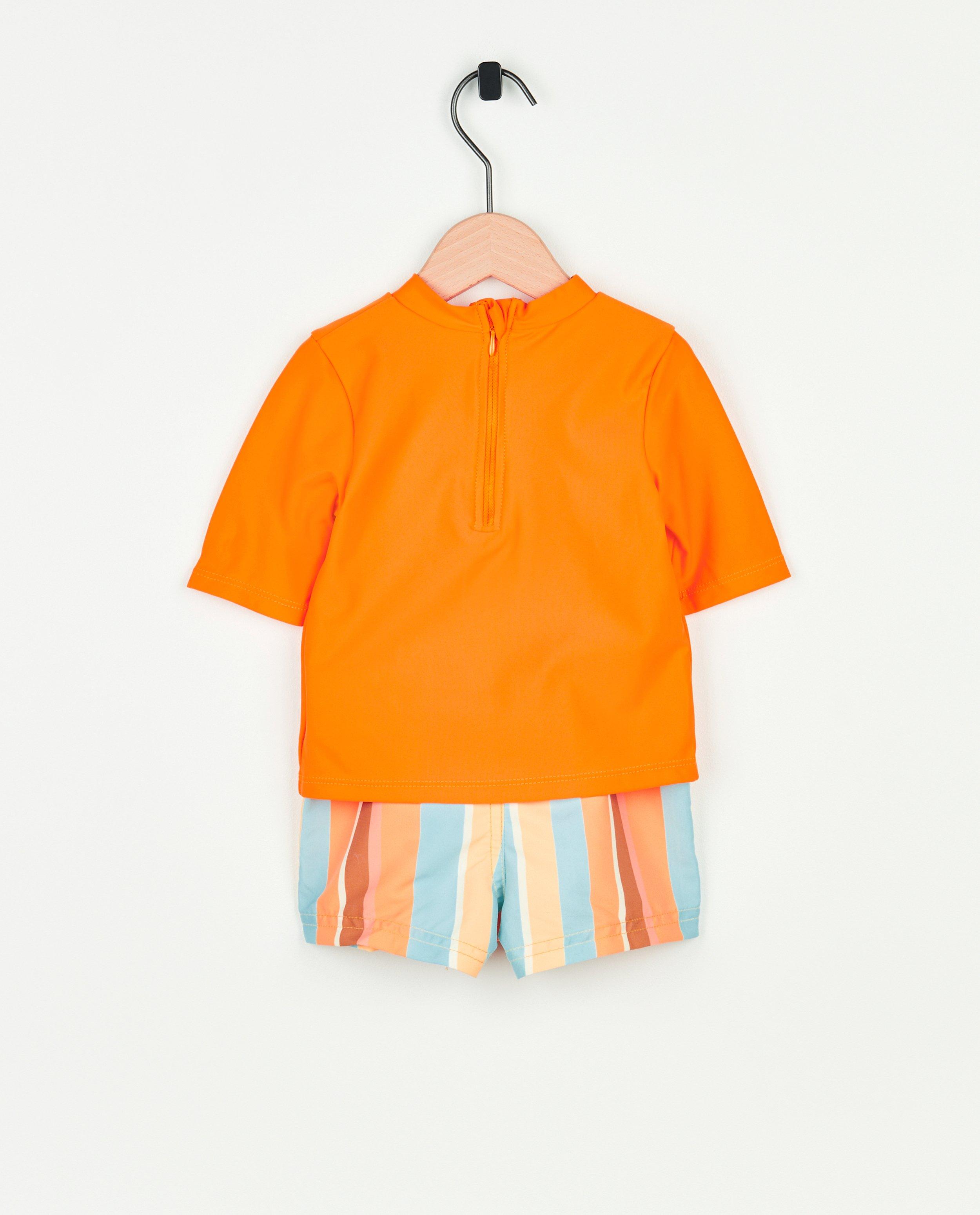 Maillots de bain - Ensemble de bain orange, bébé