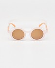 Zonnebrillen - Roze zonnebril met oranje beentjes