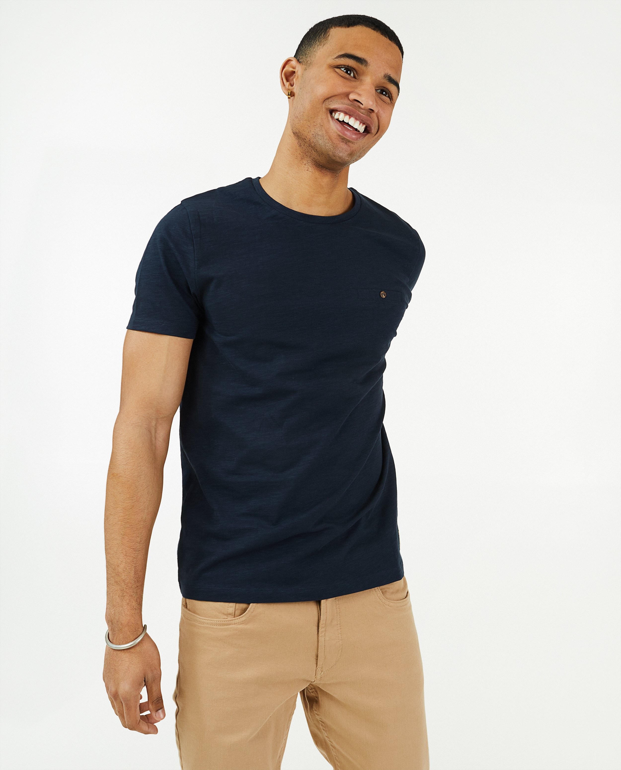 T-shirts - Donkergrijs T-shirt van biokatoen