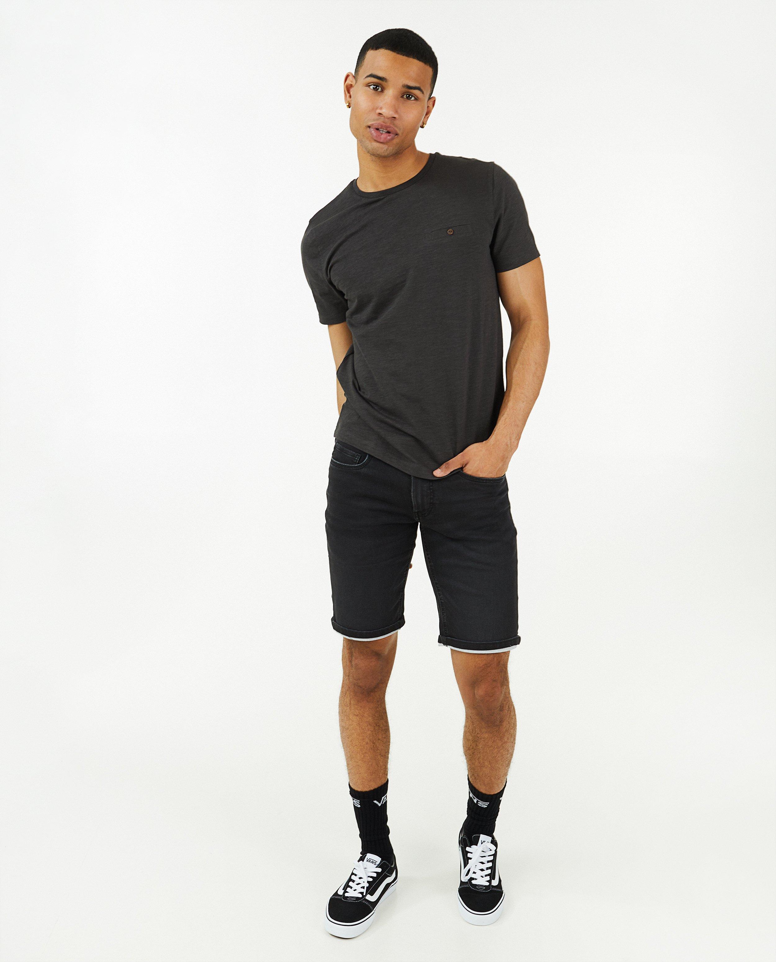 Blauw T-shirt van biokatoen - null - Quarterback