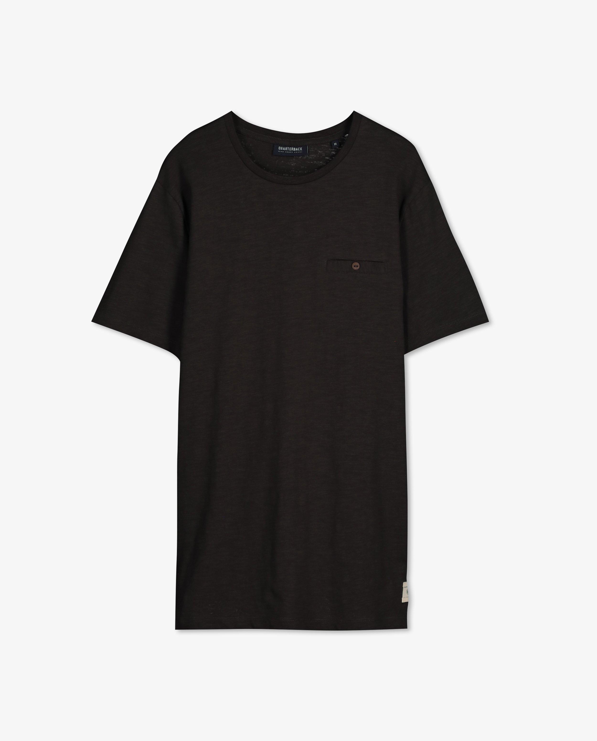 T-shirts - Donkergrijs T-shirt van biokatoen