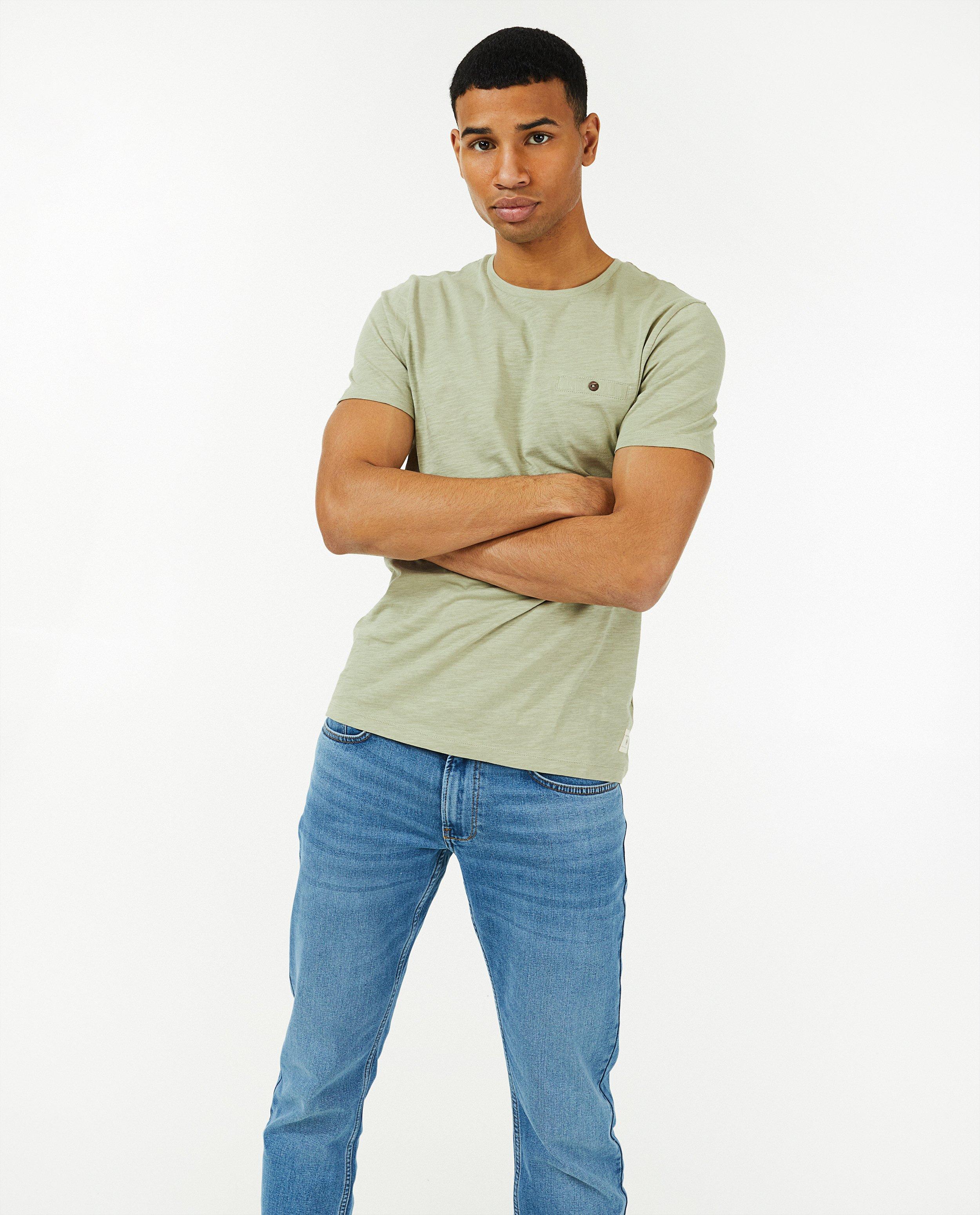 T-shirts - Donkergrijs T-shirt van biokatoen