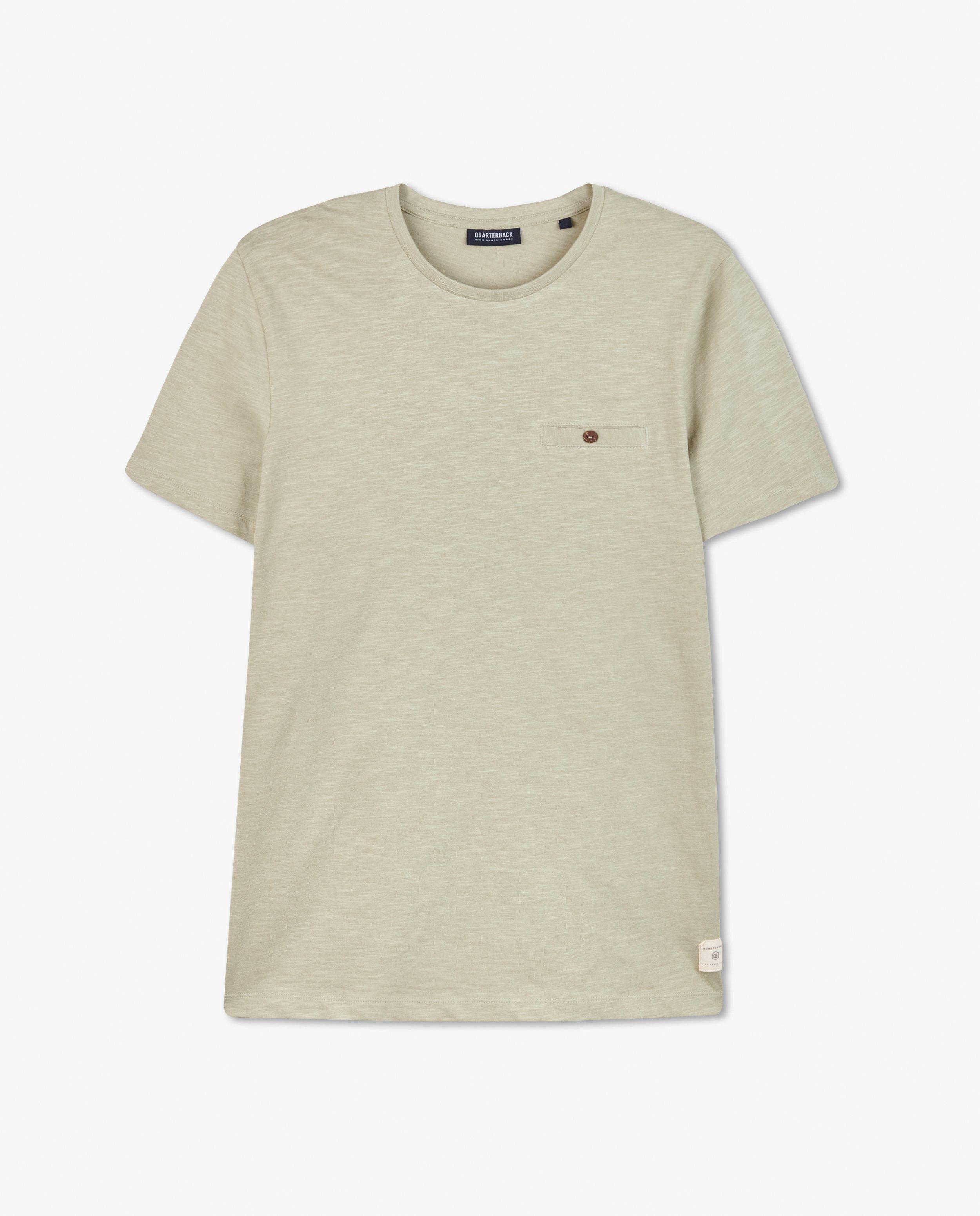 T-shirts - Donkergrijs T-shirt van biokatoen