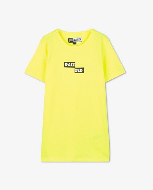 Fluogeel T-shirt met opschrift Raizzed - null - Raizzed