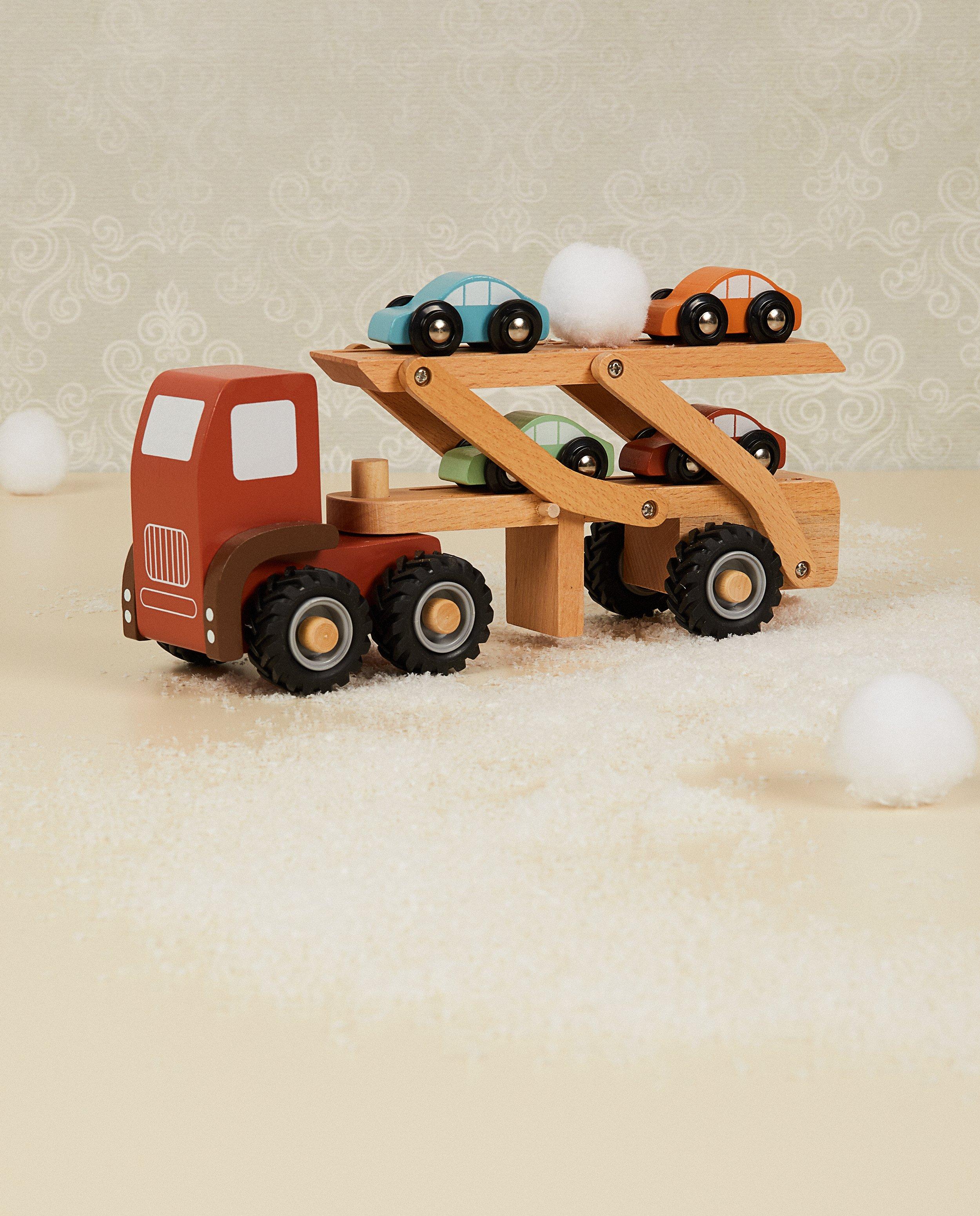 Remorque en bois Egmont Toys - null - JBC