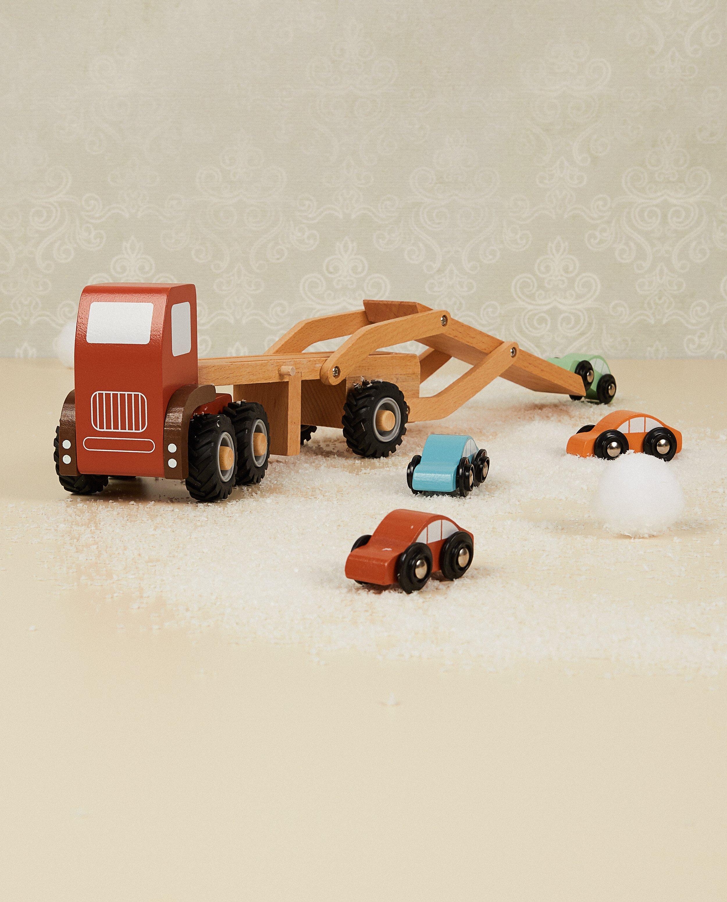 Cadeaux - Remorque en bois Egmont Toys