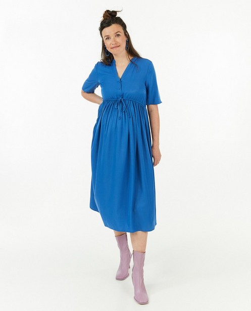 Kleedjes - Blauwe jurk Atelier Maman