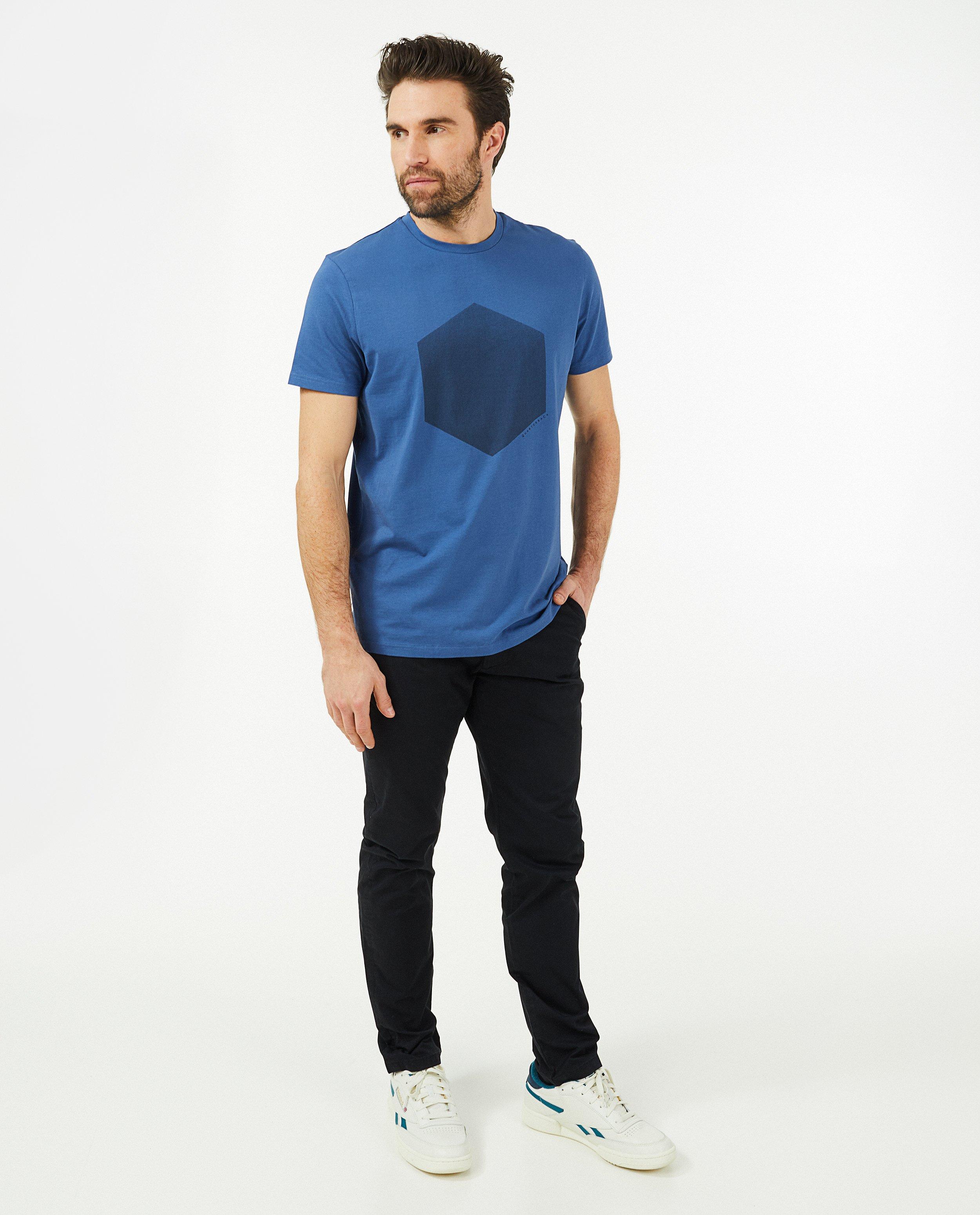 Blauwe chino slim fit Matthew - null - Quarterback