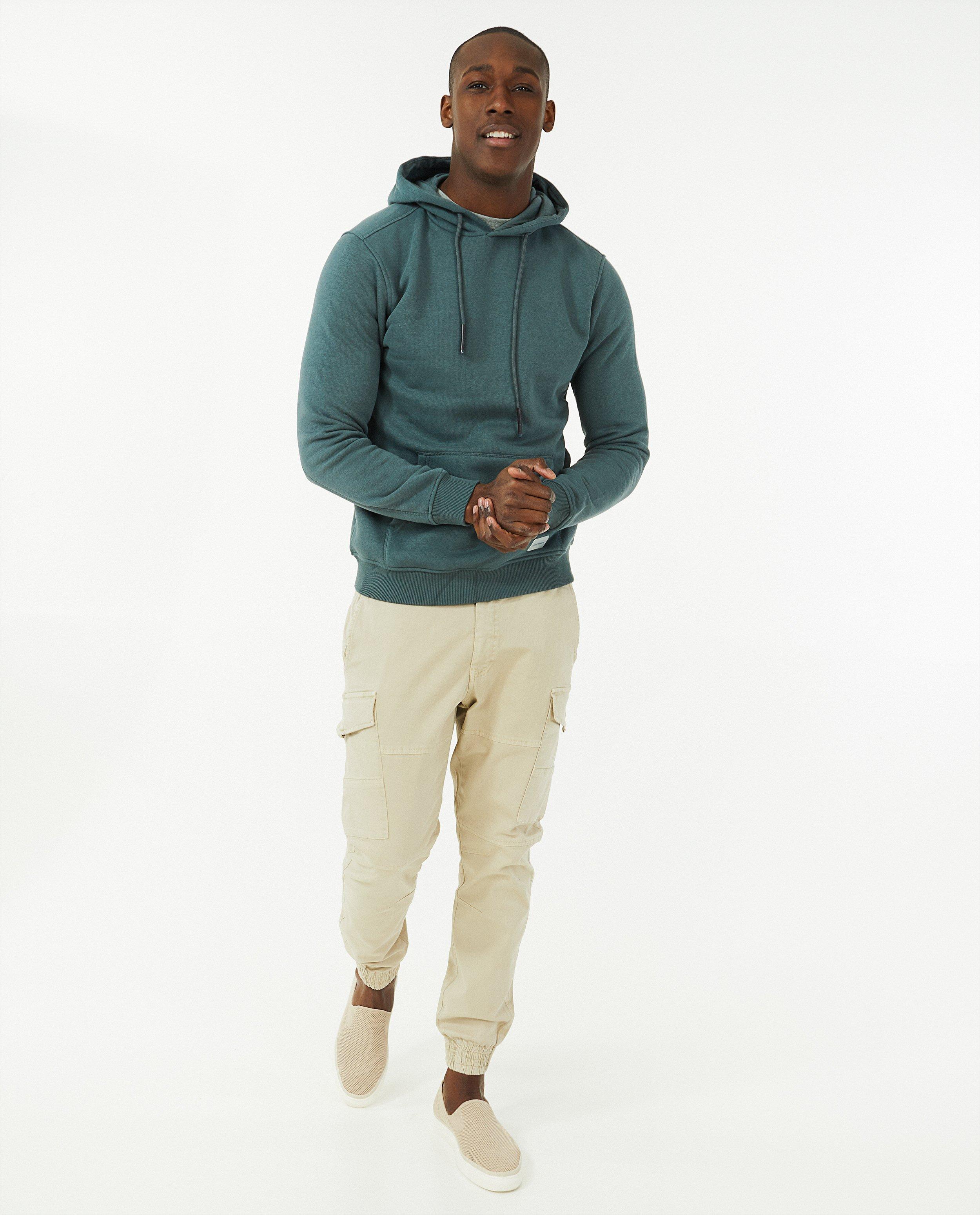 Broeken - Beige cargo broek