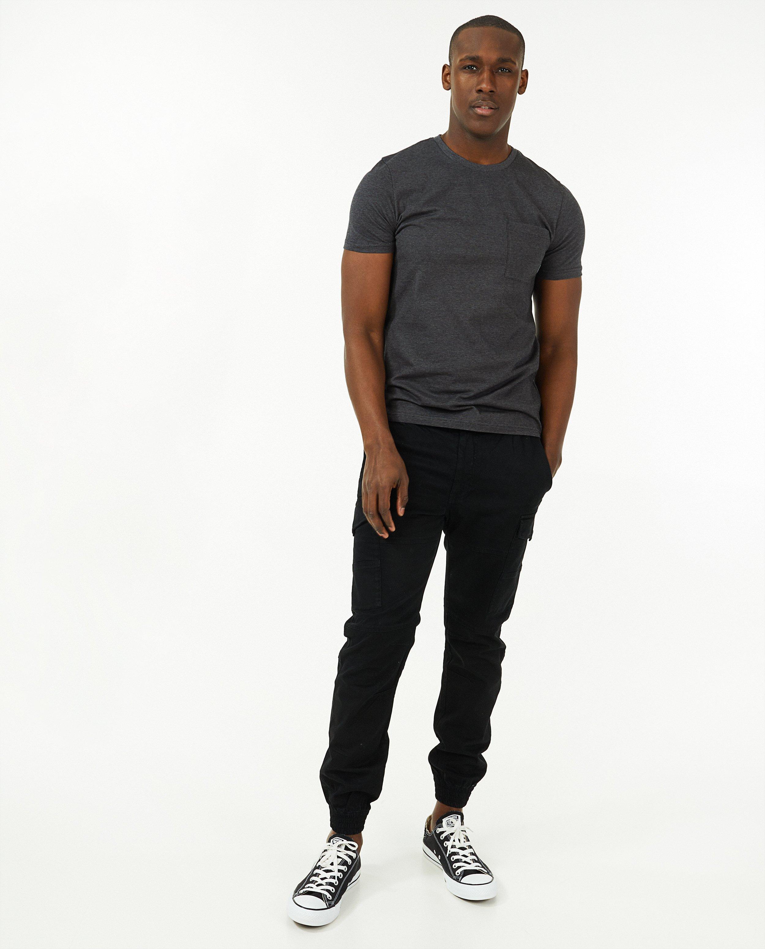 Groene cargo broek - null - Quarterback