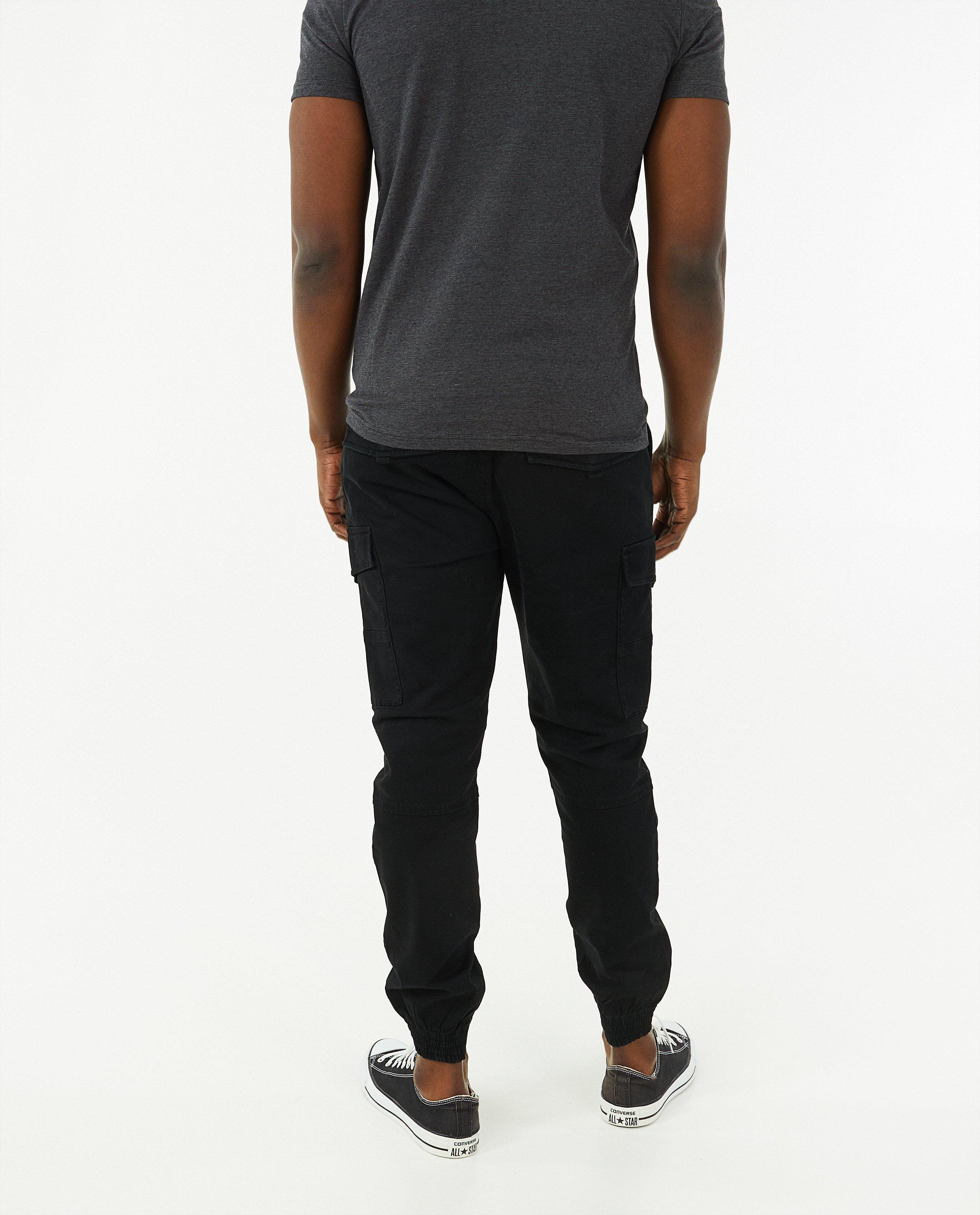 Broeken - Beige cargo broek