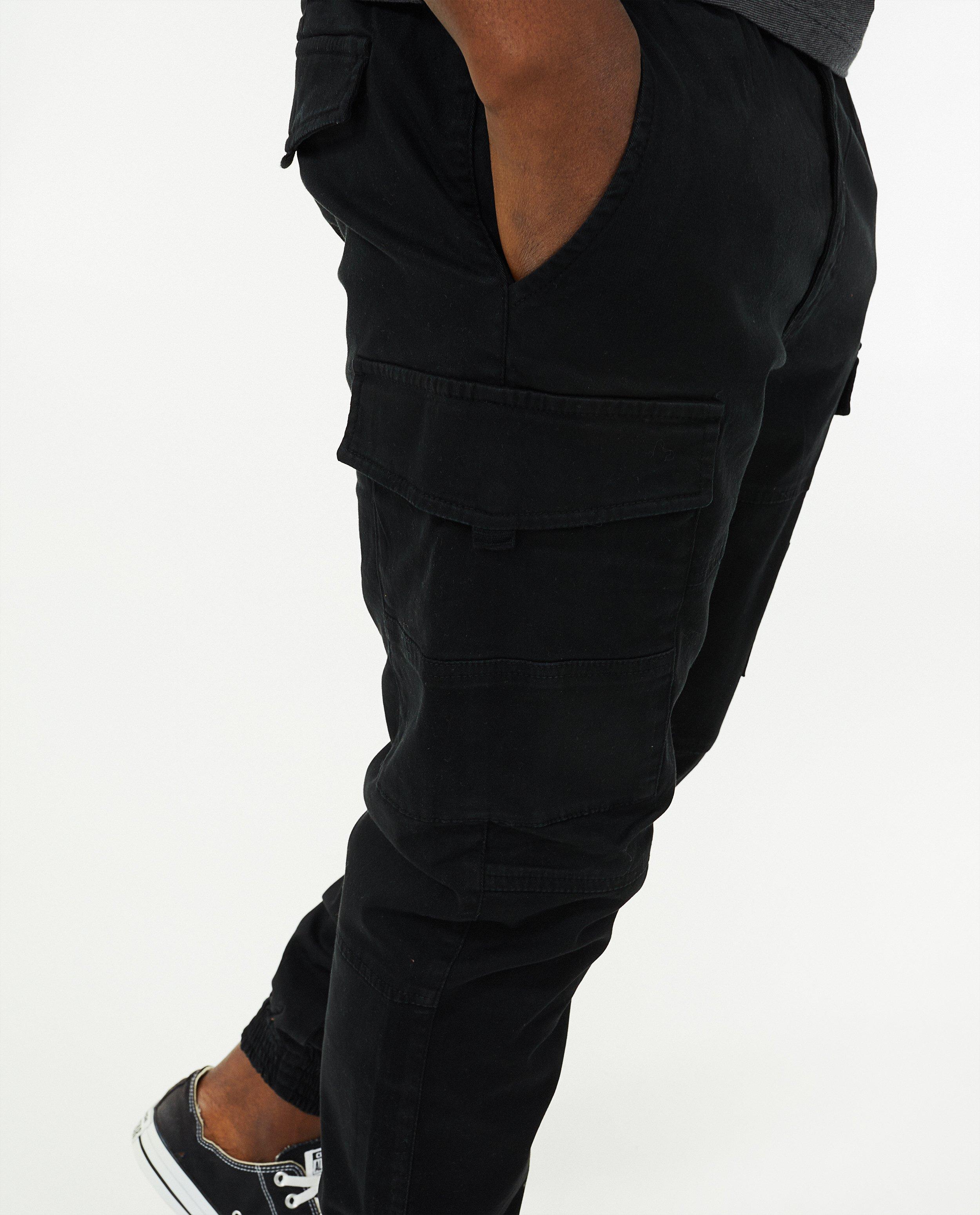Broeken - Beige cargo broek