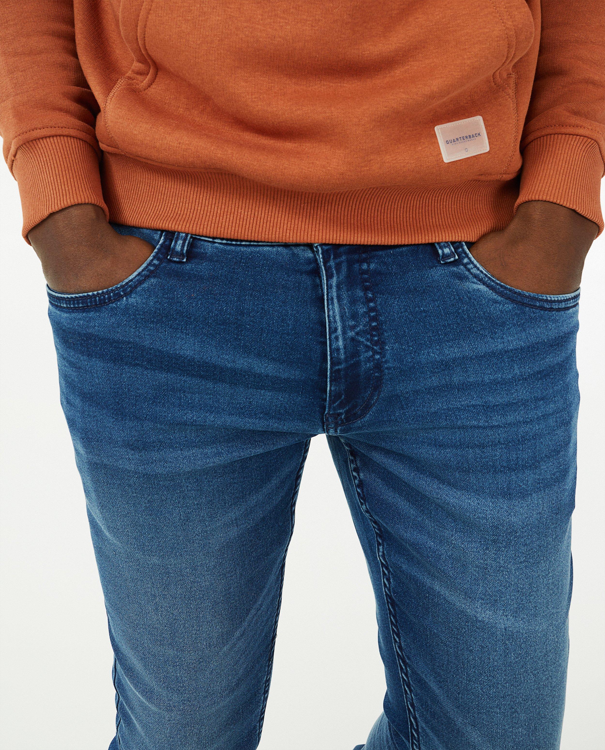 Jeans - Jeans slim en sweat denim Smith