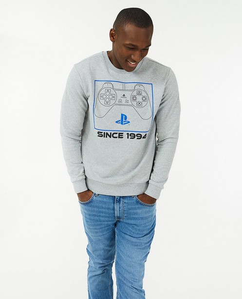 T-shirts - Grijze PlayStation-sweater