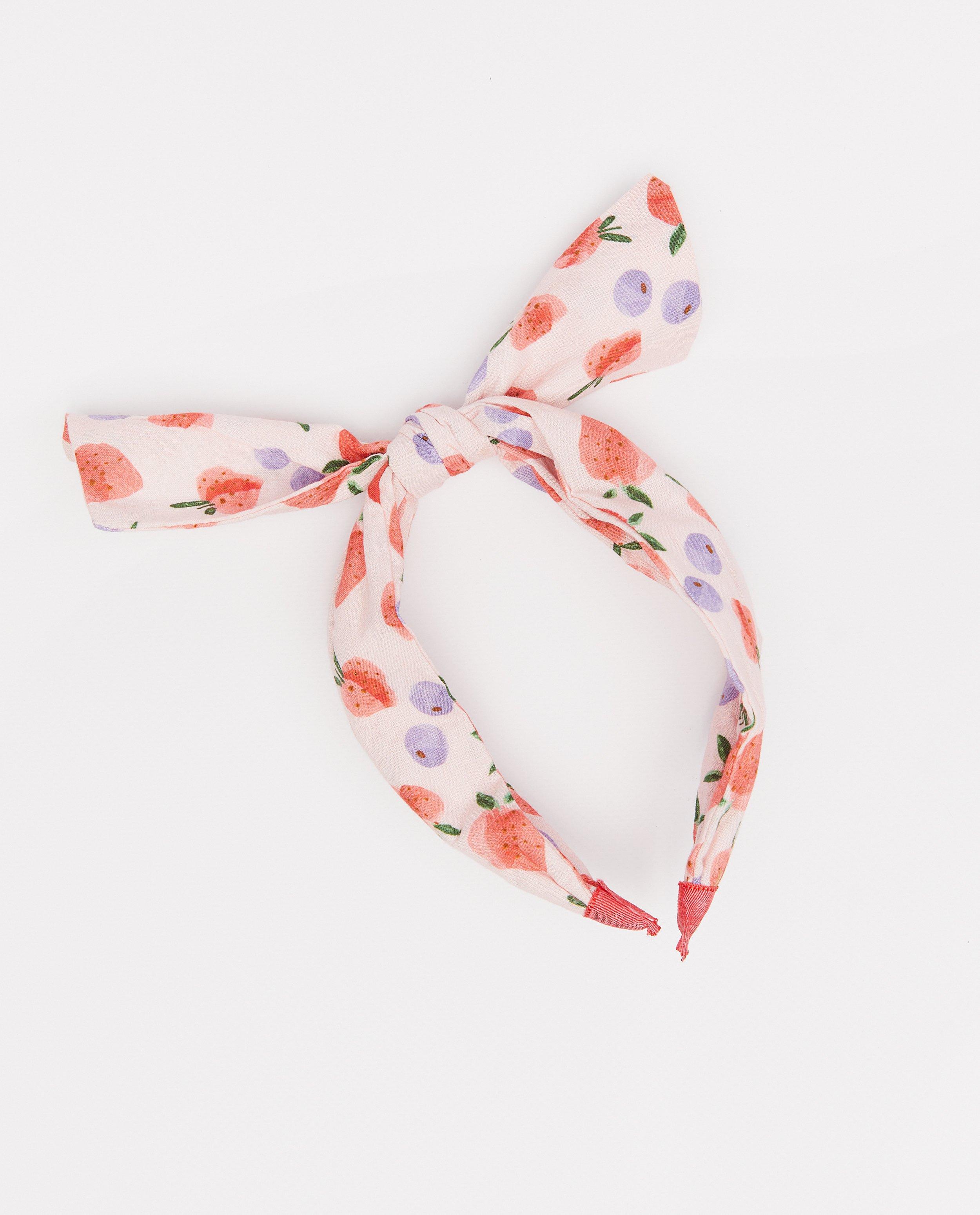 Roze haarband met print - null - Milla Star