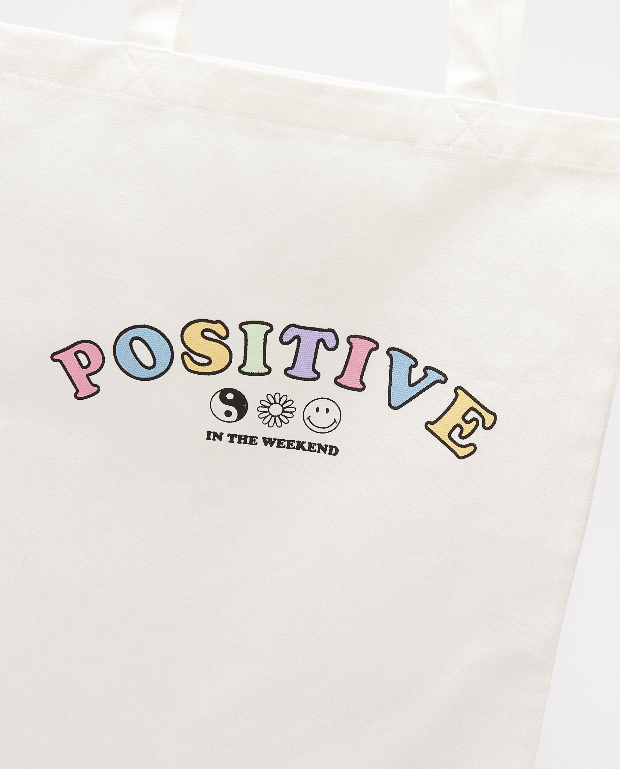 Sacs - Tote bag blanc à inscription