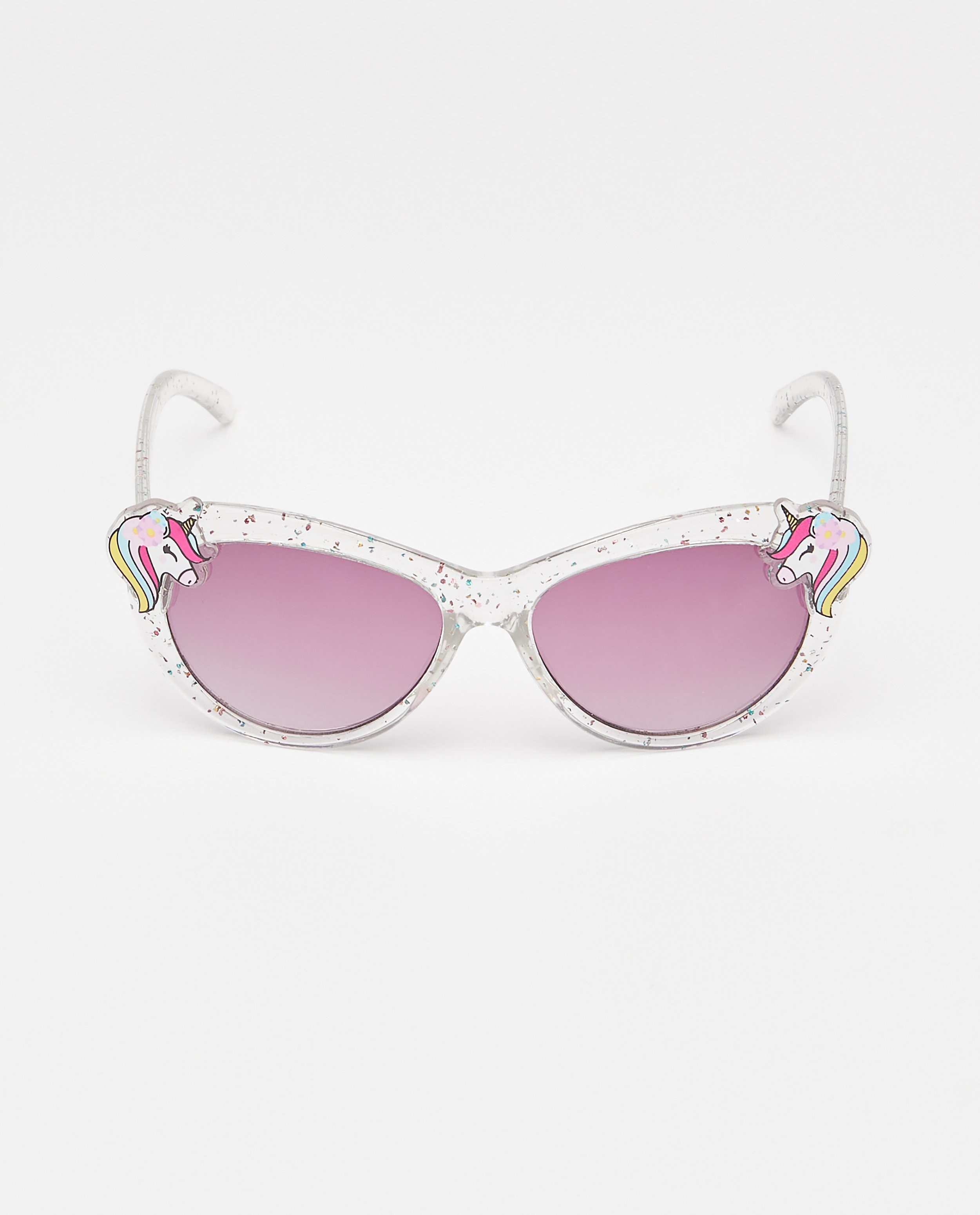 Zonnebrillen - Grijze zonnebril met eenhoorns