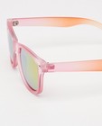 Zonnebrillen - Roze zonnebril met spiegelglazen