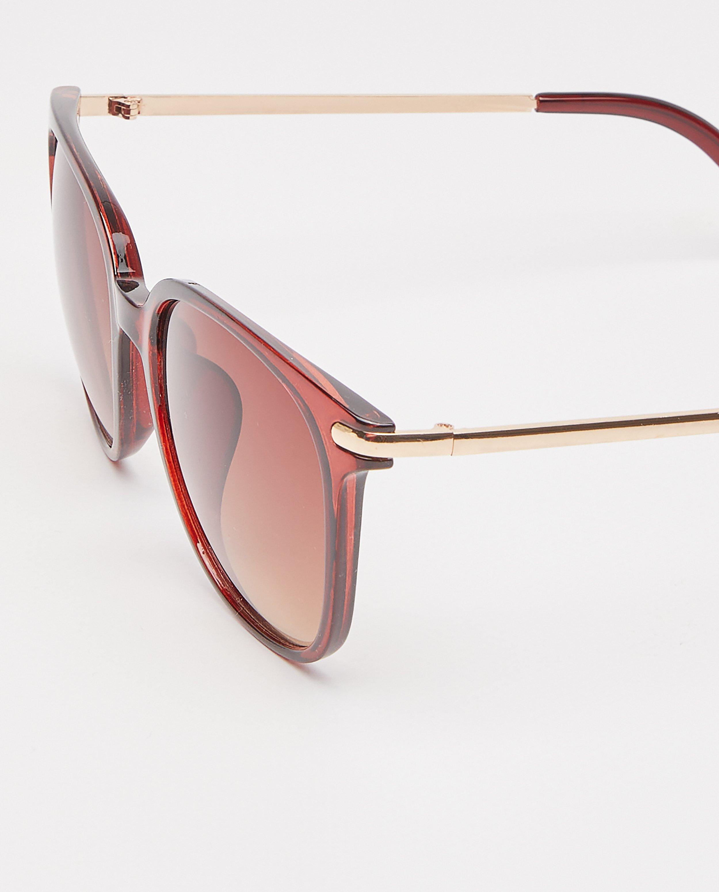 Lunettes de soleil - Lunettes de soleil rouge foncé