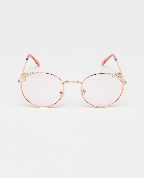 Zonnebrillen - Roze zonnebril met regenbogen