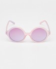 Zonnebrillen - Roze zonnebril met ronde glazen