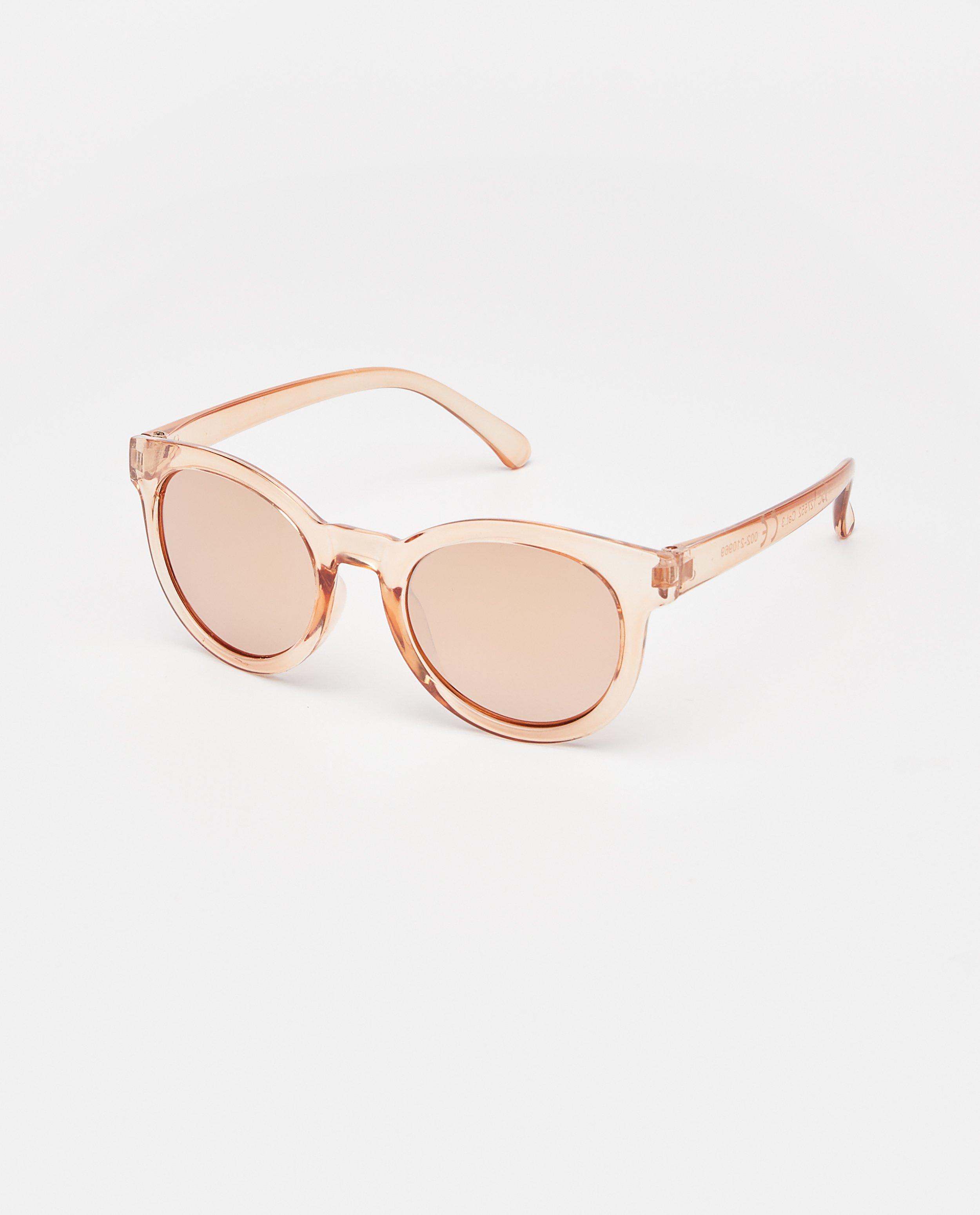 Lunettes de soleil orange pâle - null - JBC