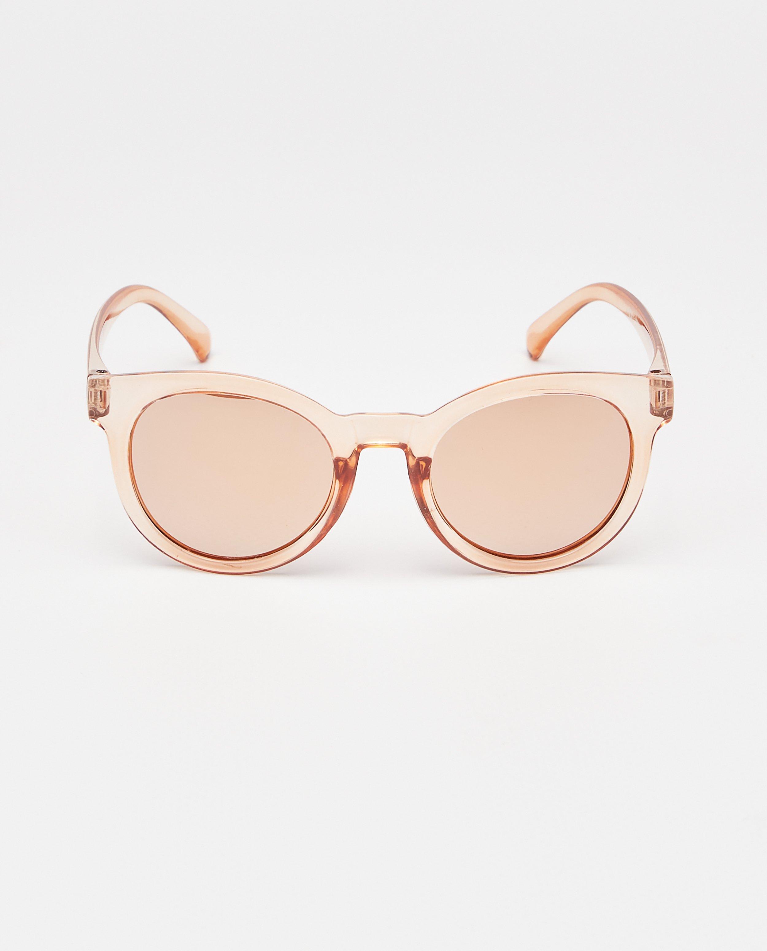 Lunettes de soleil - Lunettes de soleil orange pâle