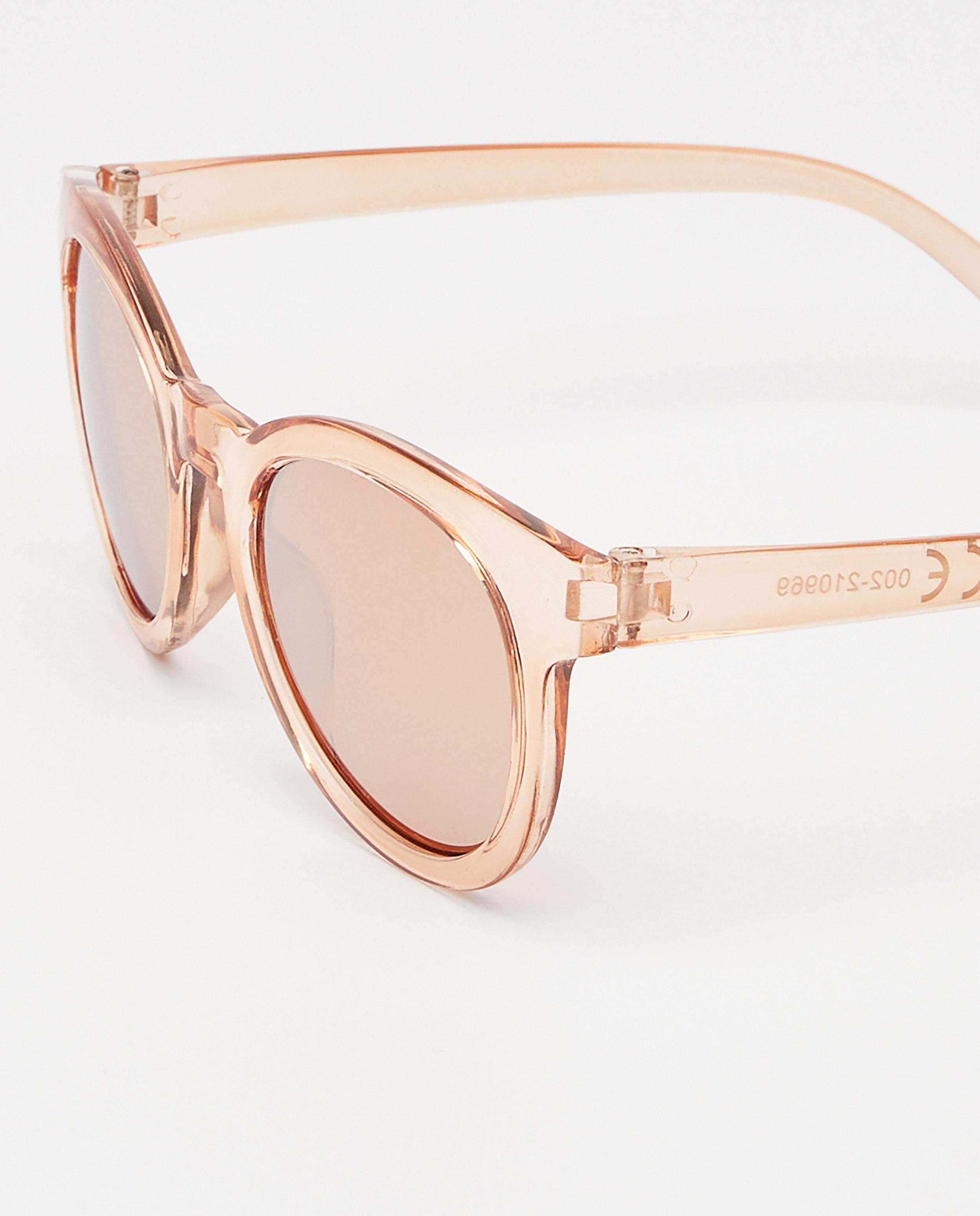 Lunettes de soleil - Lunettes de soleil orange pâle