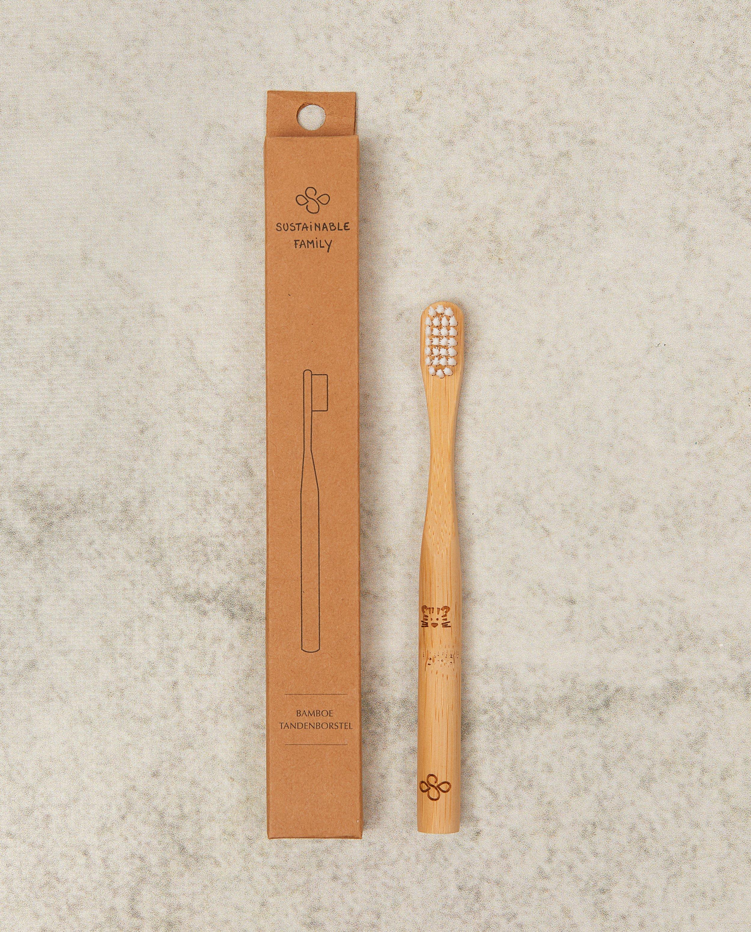 Brosse à dents Sustainable Family - enfants - bambou - JBC