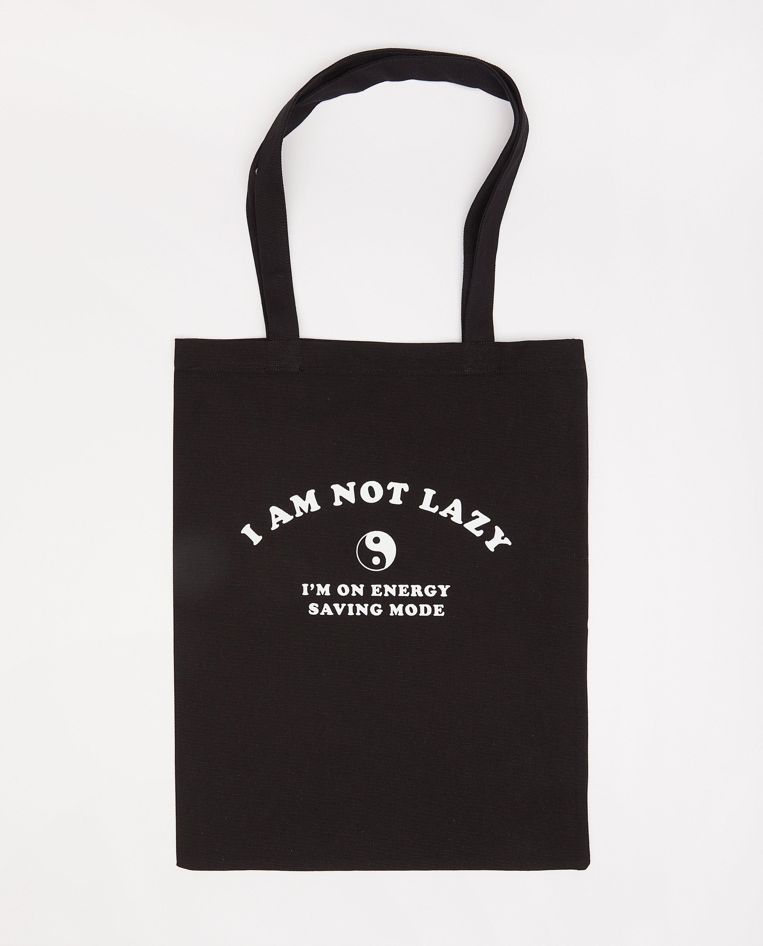 Sacs - Tote bag noir imprimé