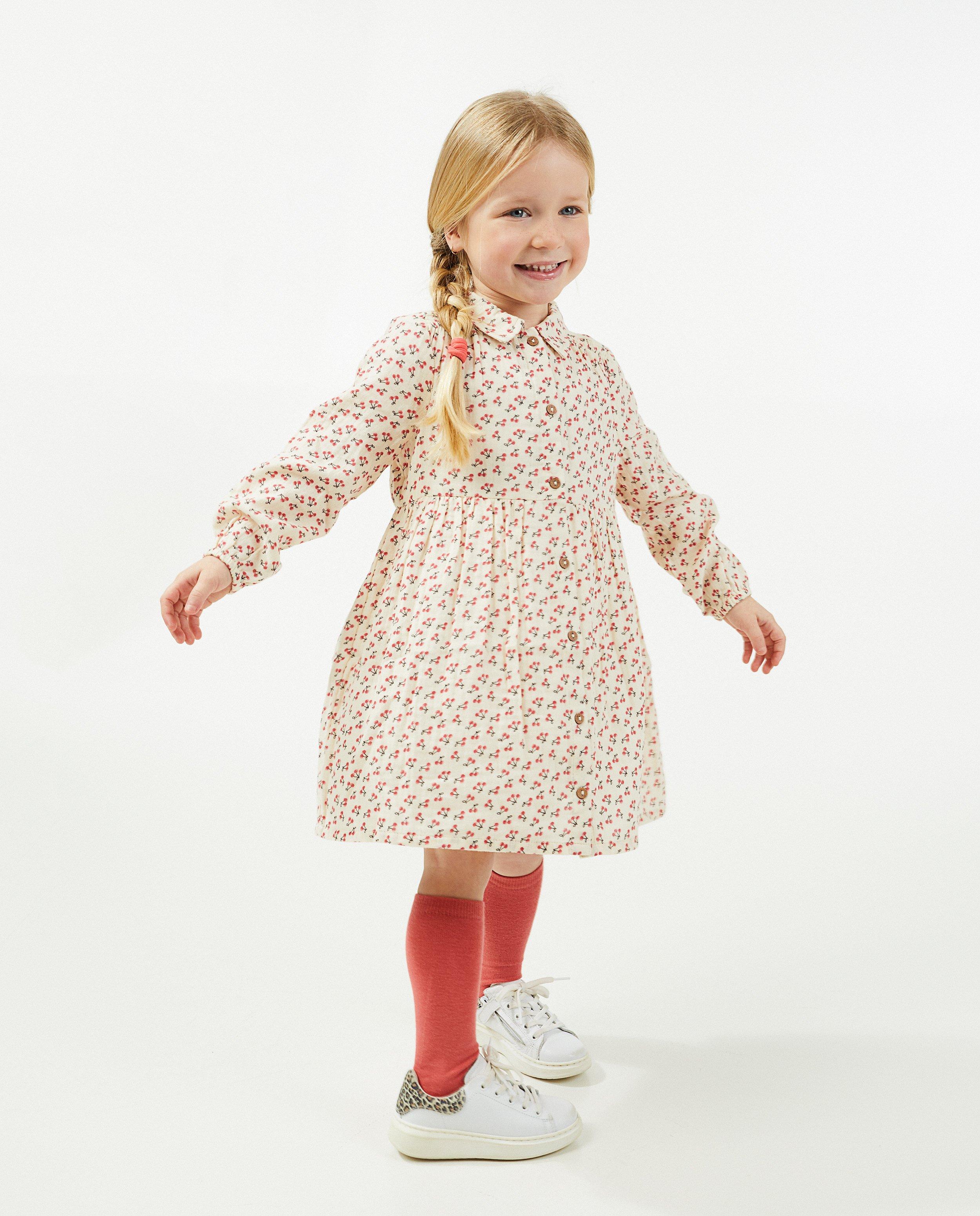Witte jurk met print K3 - null - K3