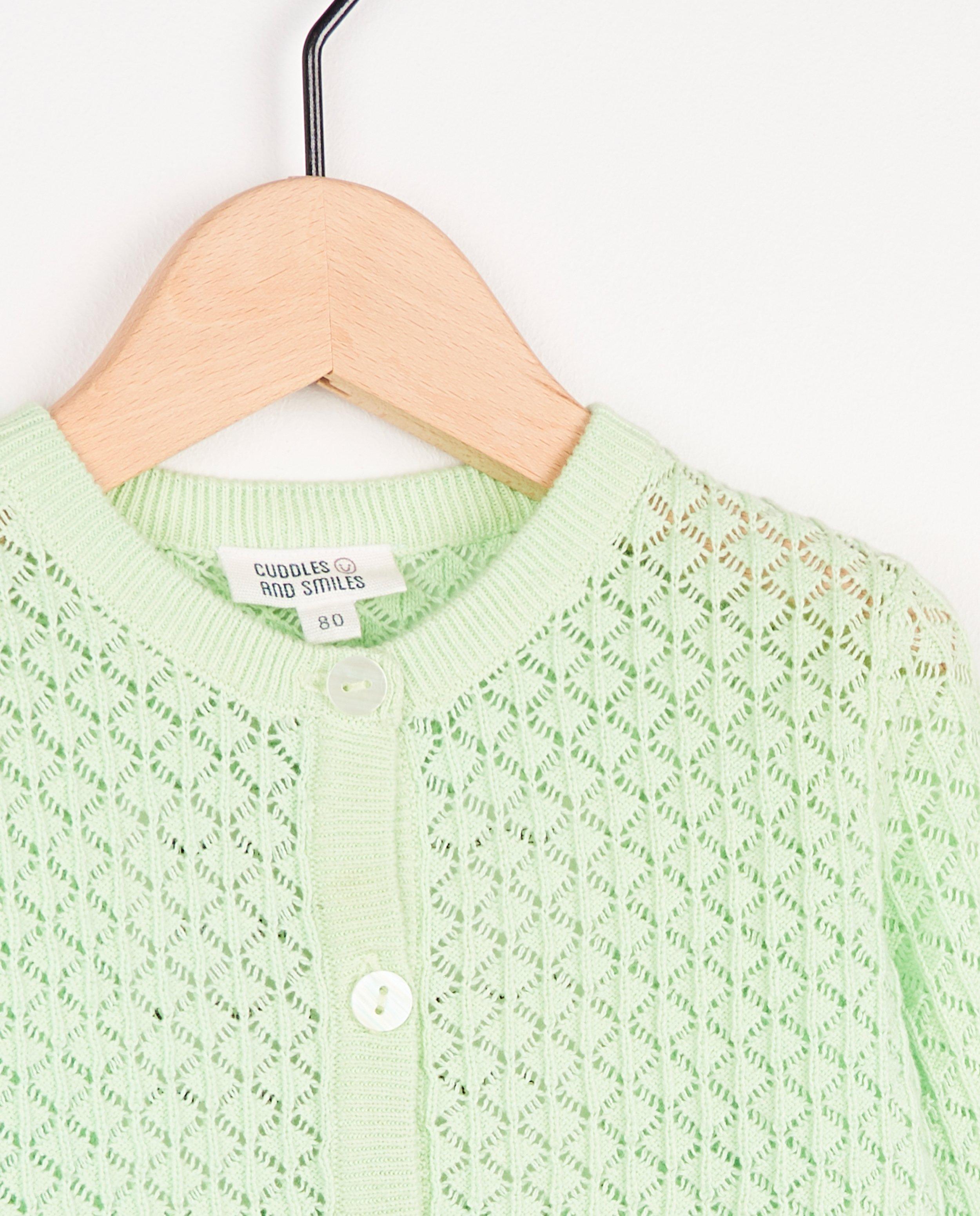 Cardigans - Cardigan vert clair