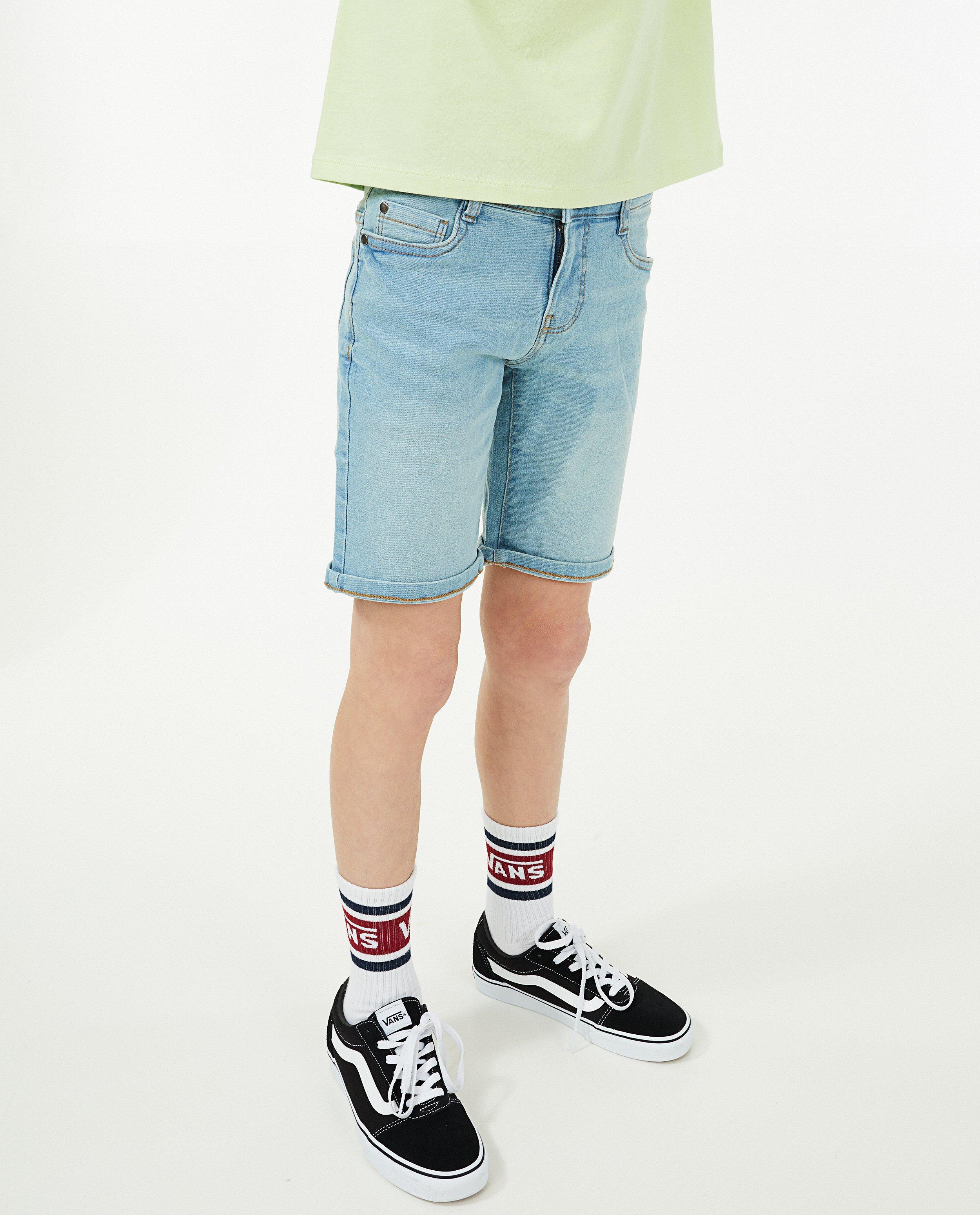 Shorten - Blauwe jeansshort BESTies