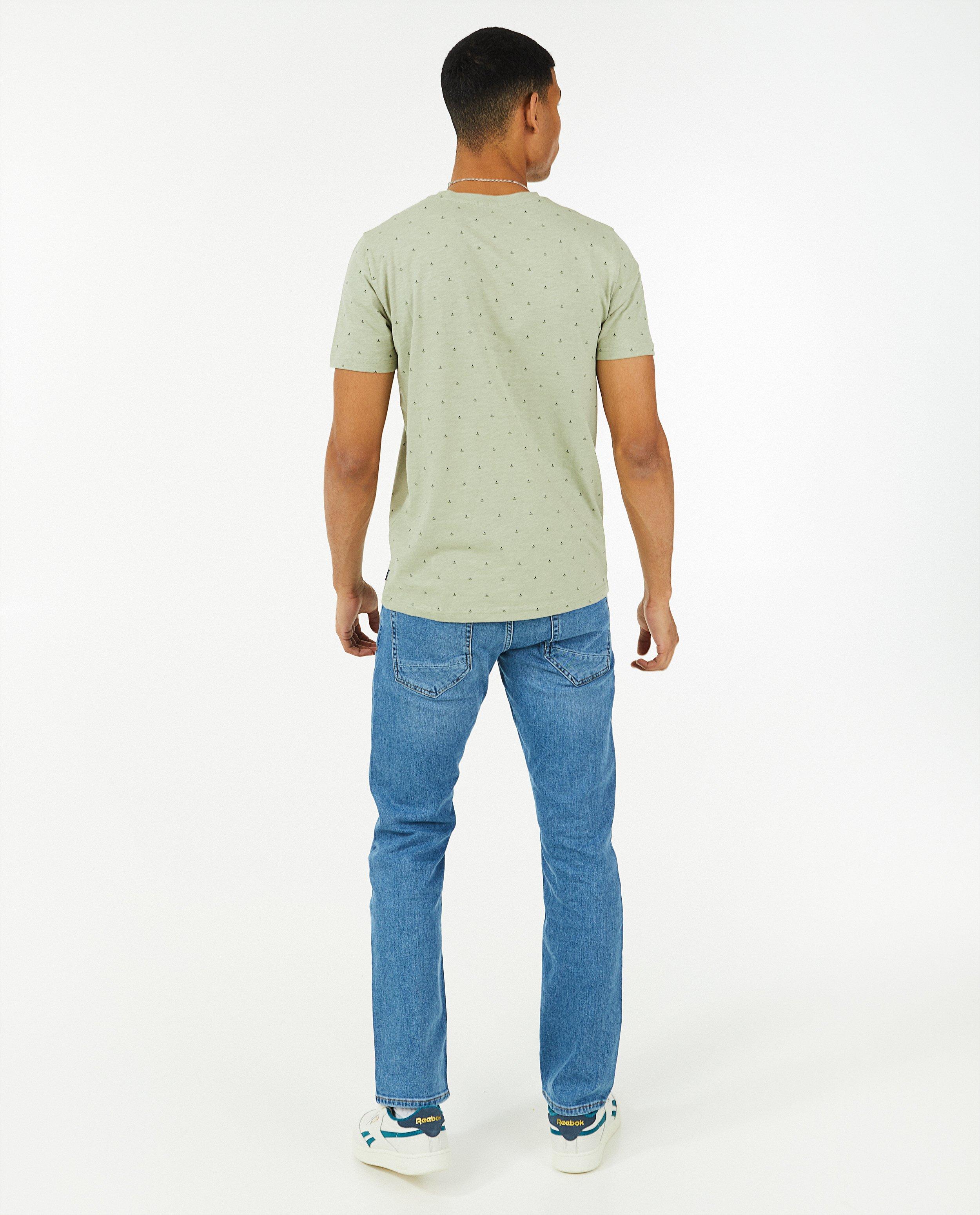 Jeans - Jeans fitted straight bleu Brandon