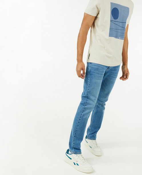 Jeans - Blauwe slim jeans Smith