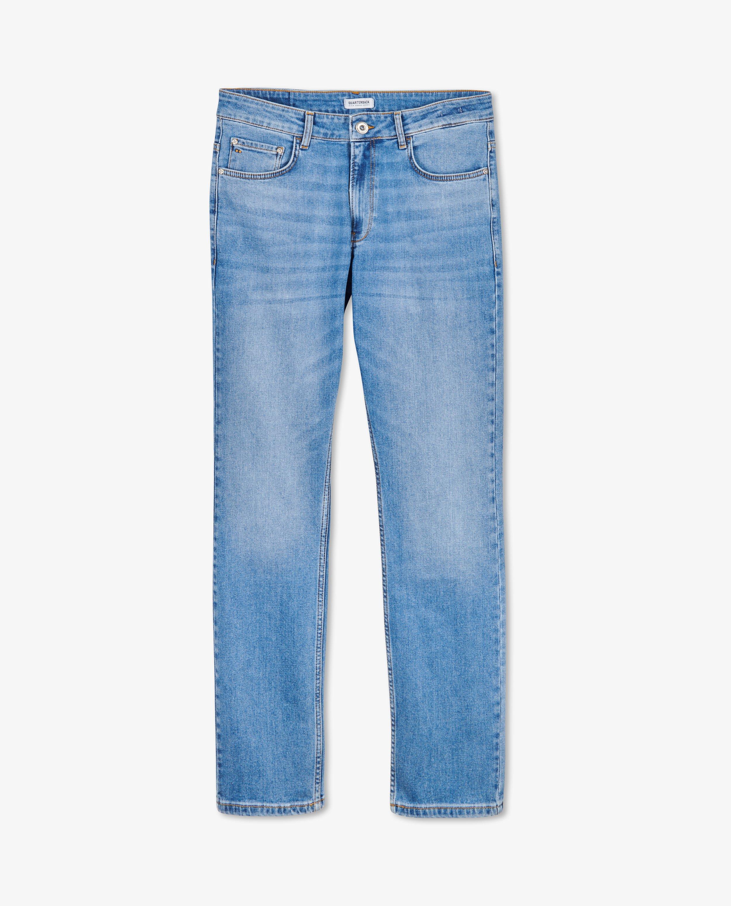 Jeans - Blauwe slim jeans Smith