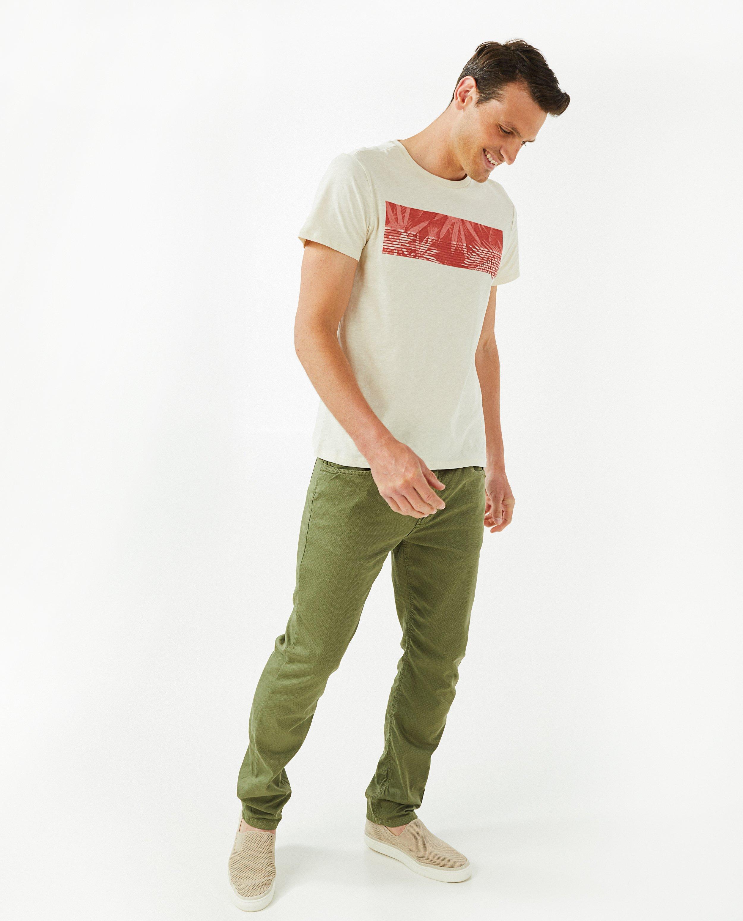 Beige T-shirt met print Brunotti - null - Brunotti