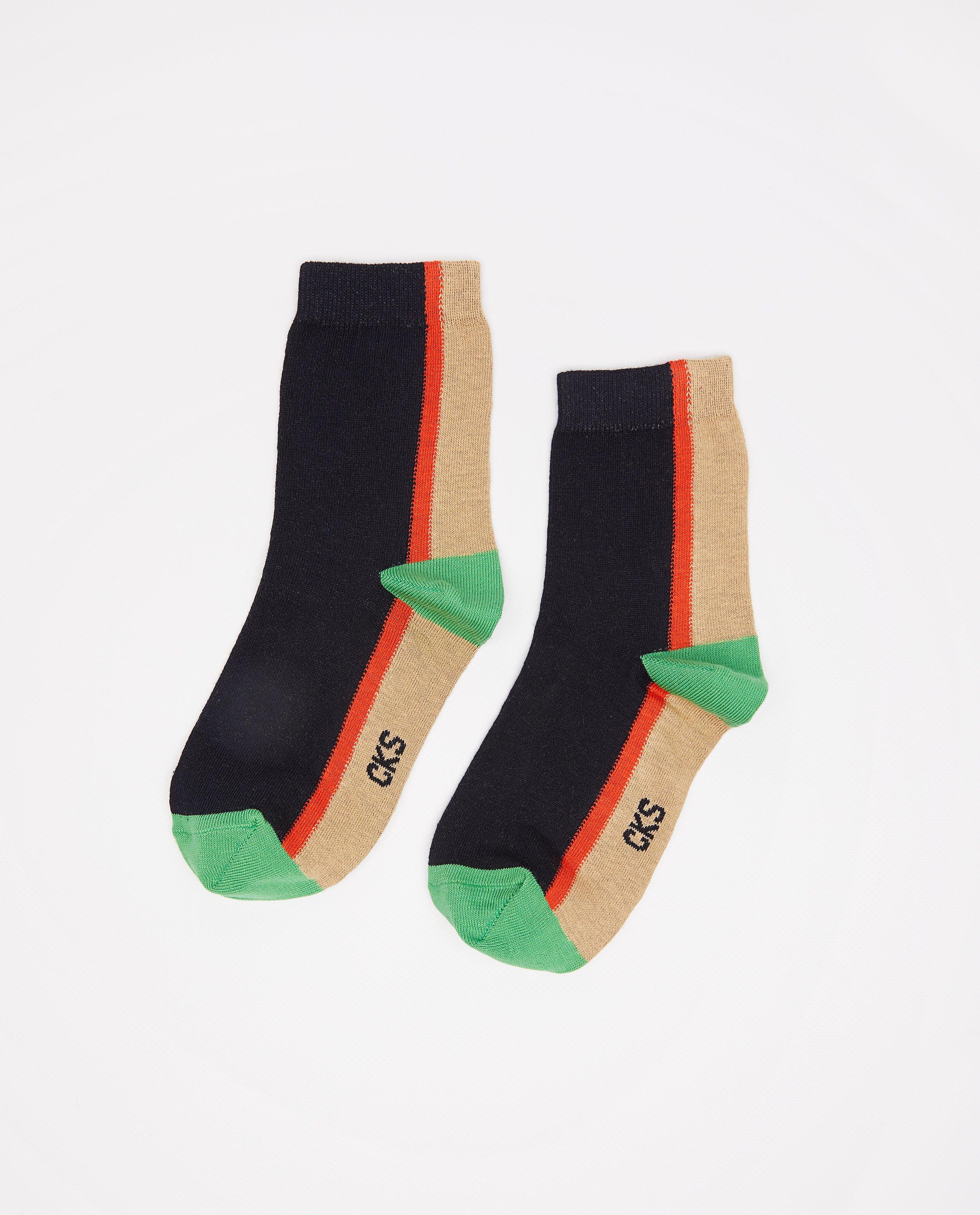 Blauw-groene kousen CKS - null - CKS