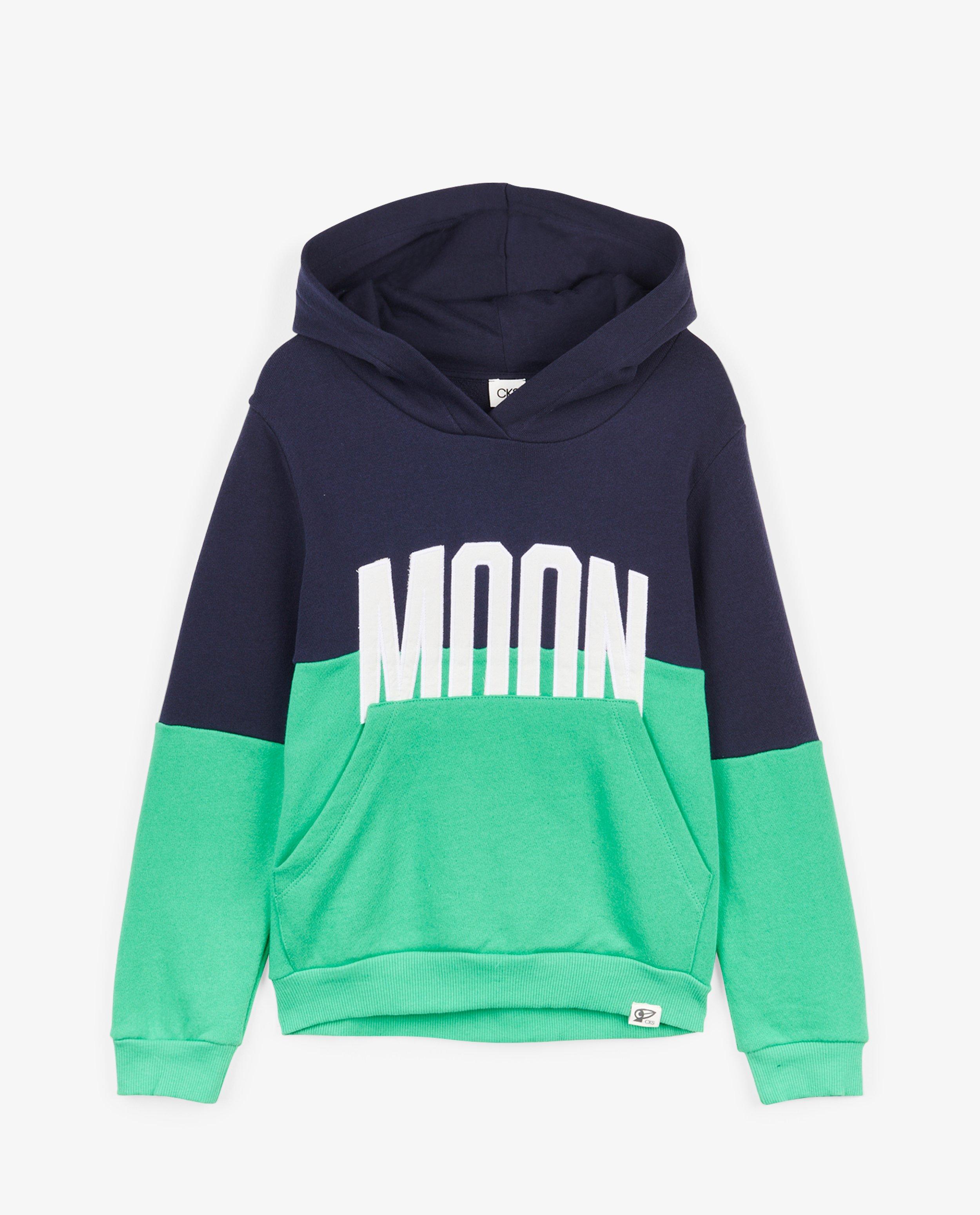 Sweats - Hoodie noir et vert CKS