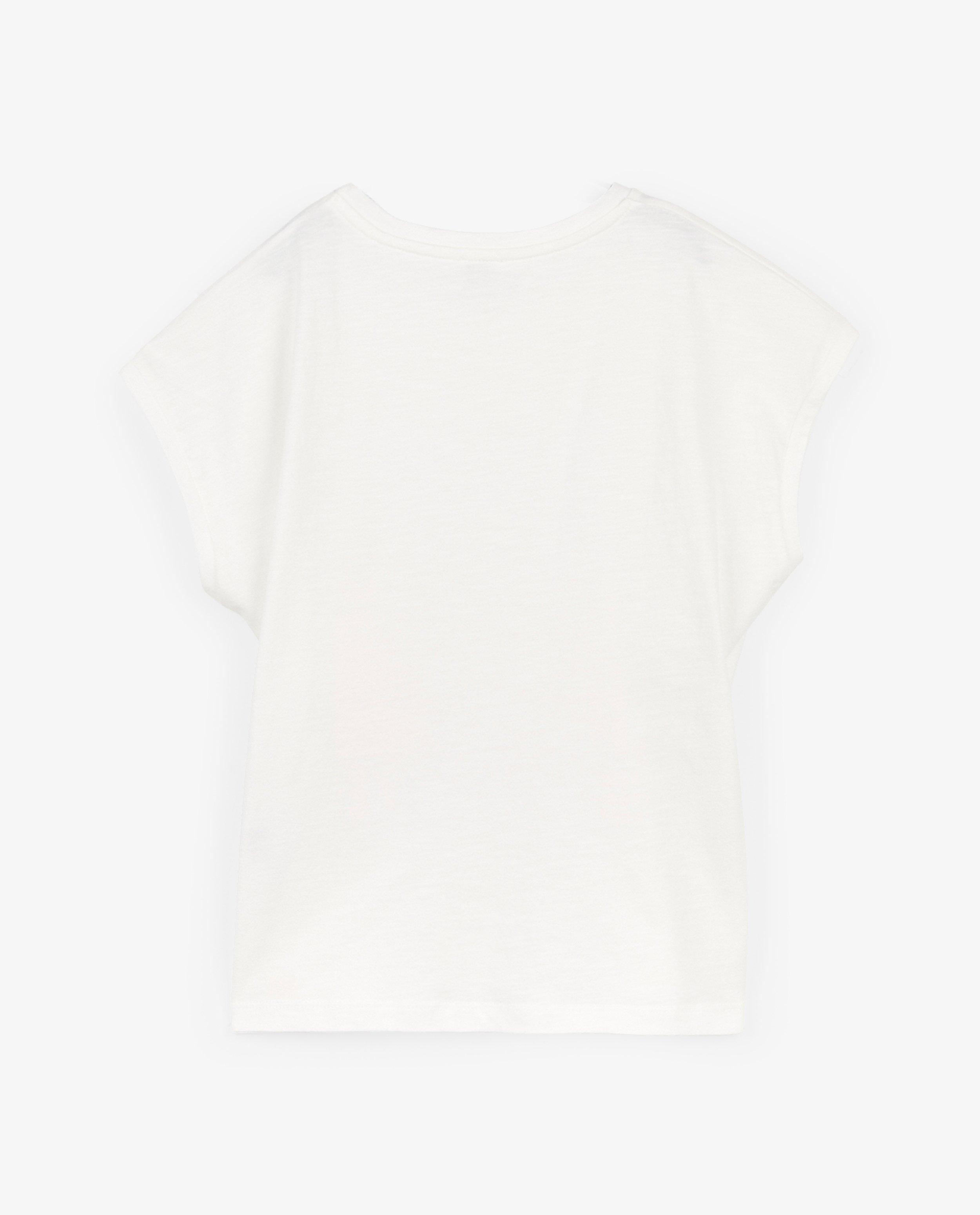 T-shirts - Wit T-shirt met print CKS