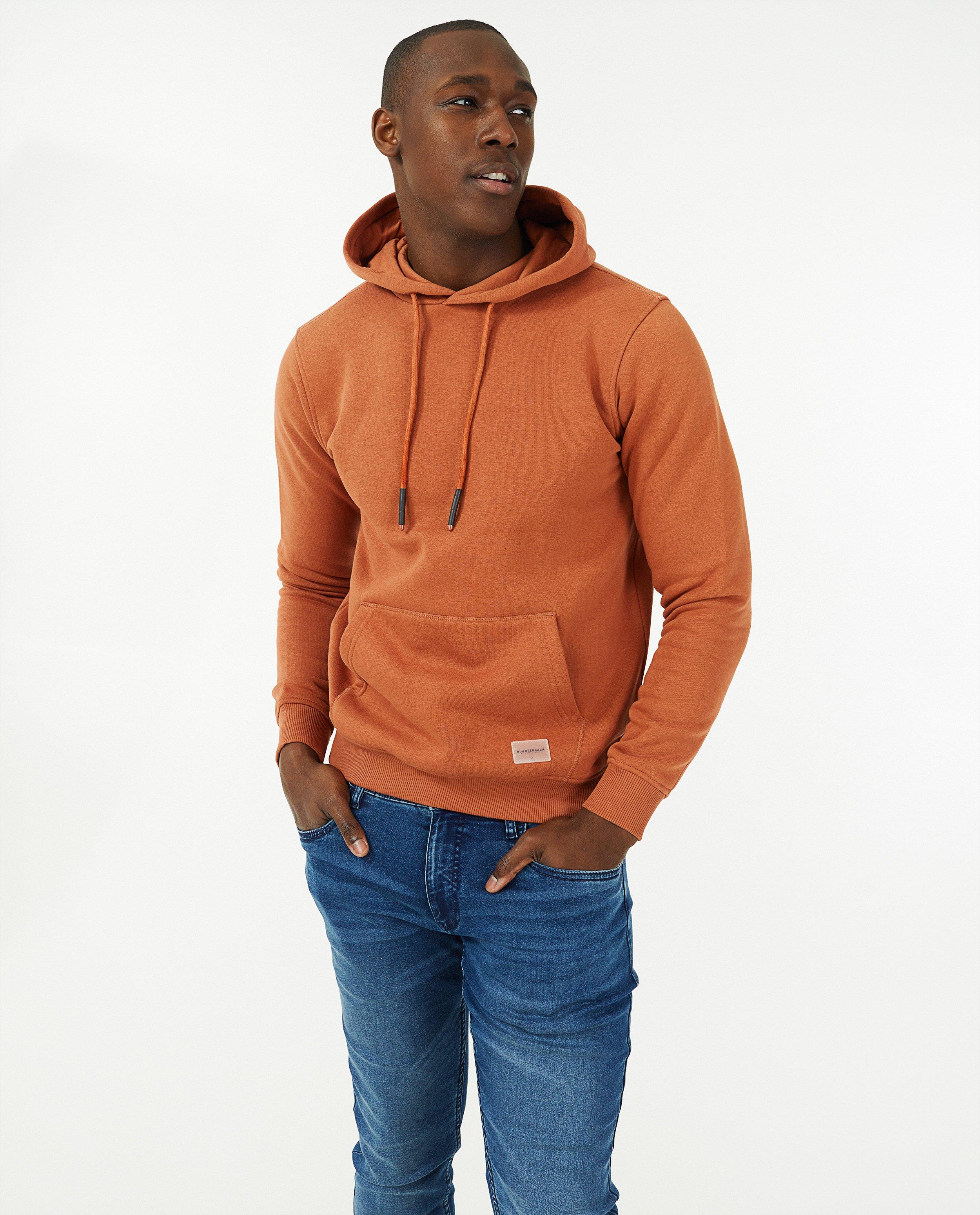 Oranje hoodie - null - Quarterback