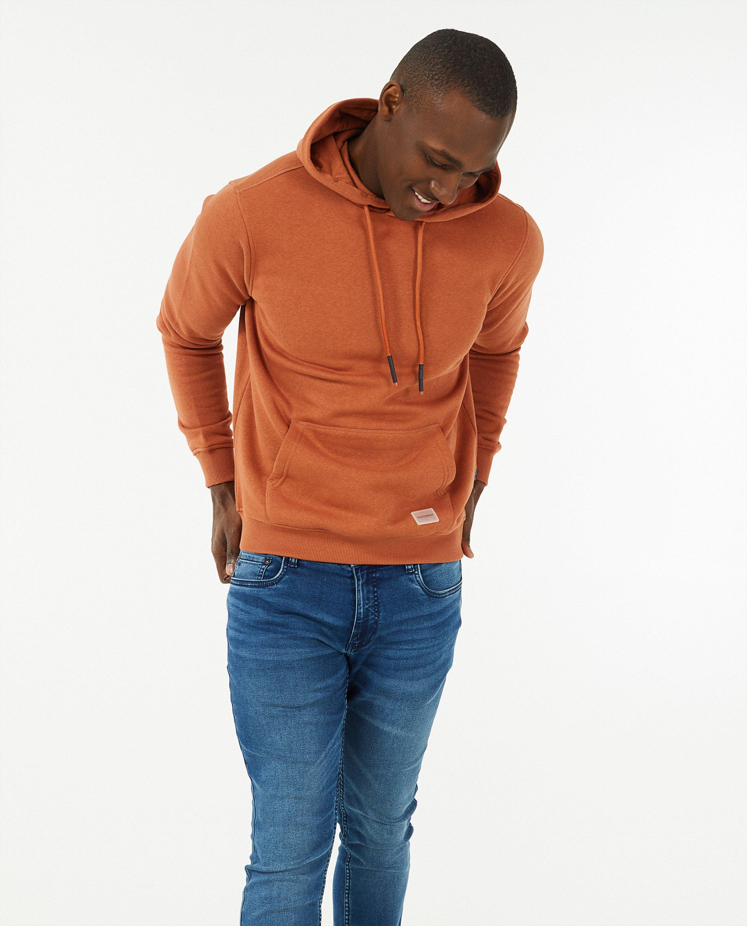 Sweaters - Grijsblauwe hoodie