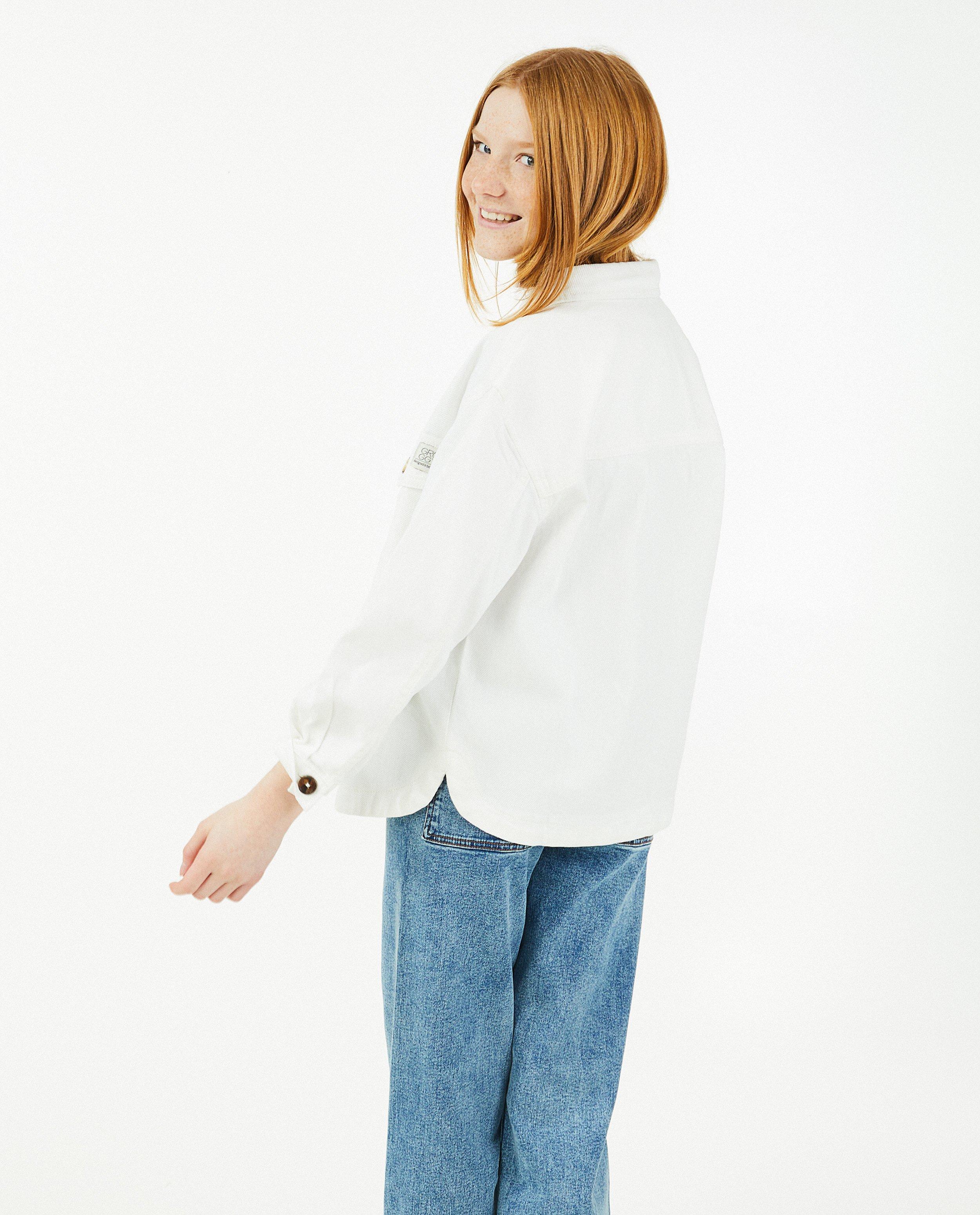 Witte jeansjas - Product Detail - lichtbeige - afbeelding nummer 3