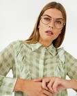 Hemden - Groen hemd met ruiten Ella Italia
